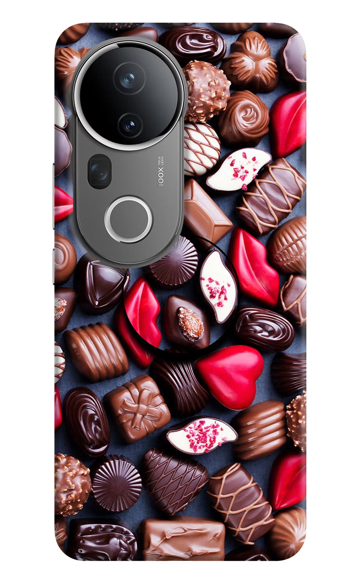 Chocolates Vivo T4 Ultra 5G Pop Case - Chocolates Vivo T4 Ultra 5G Pop Case by Casekaro Chocolates Vivo T4 Ultra 5G Pop Case by Casekaro