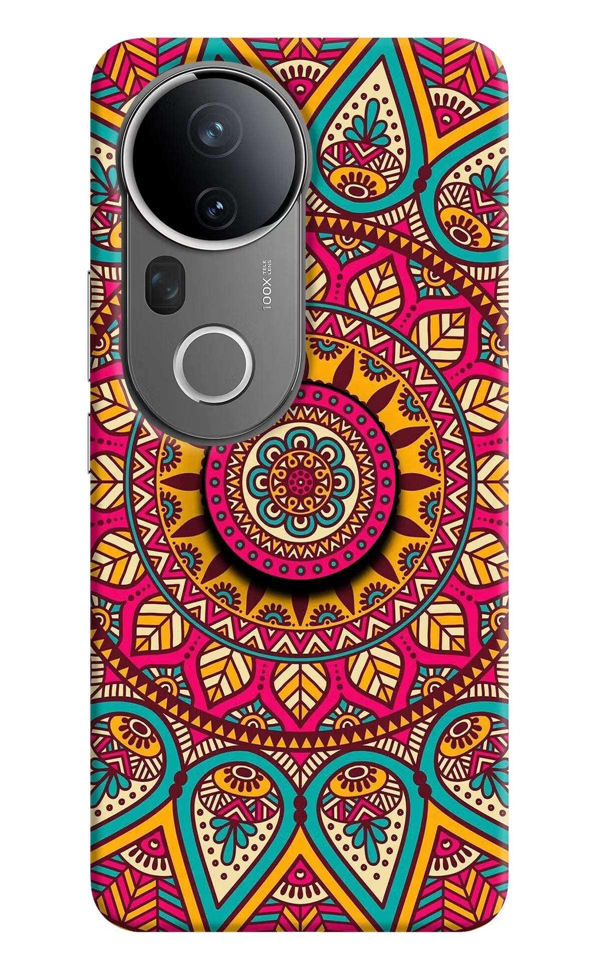 Mandala Vivo T4 Ultra 5G Pop Case - Mandala Vivo T4 Ultra 5G Pop Case by Casekaro Mandala Vivo T4 Ultra 5G Pop Case by Casekaro
