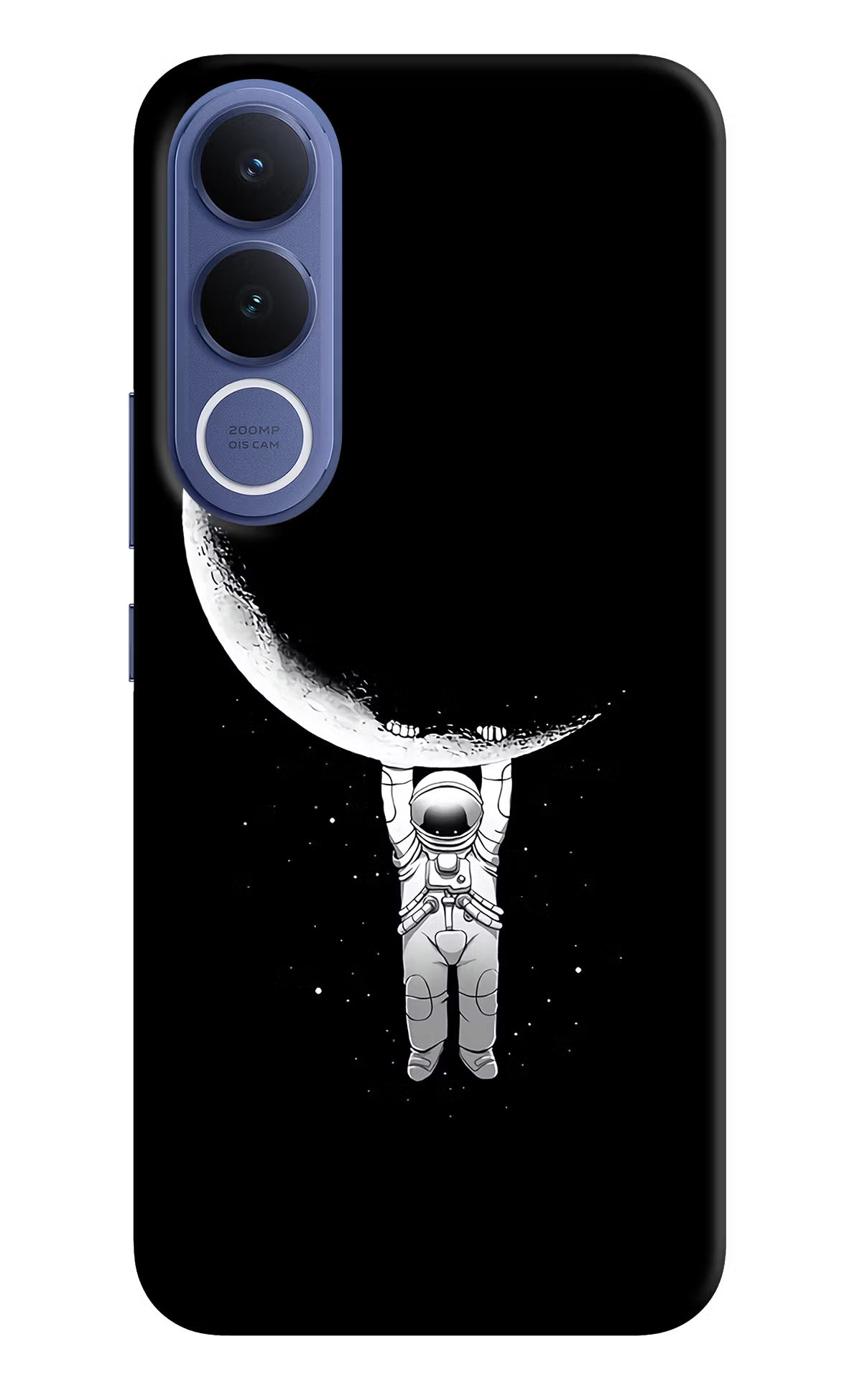 Moon Space Vivo V70 FE 5G Back Cover - Moon Space Vivo V70 FE 5G Hard Case Back Cover by Casekaro Moon Space Vivo V70 FE 5G Hard Case Back Cover by Casekaro