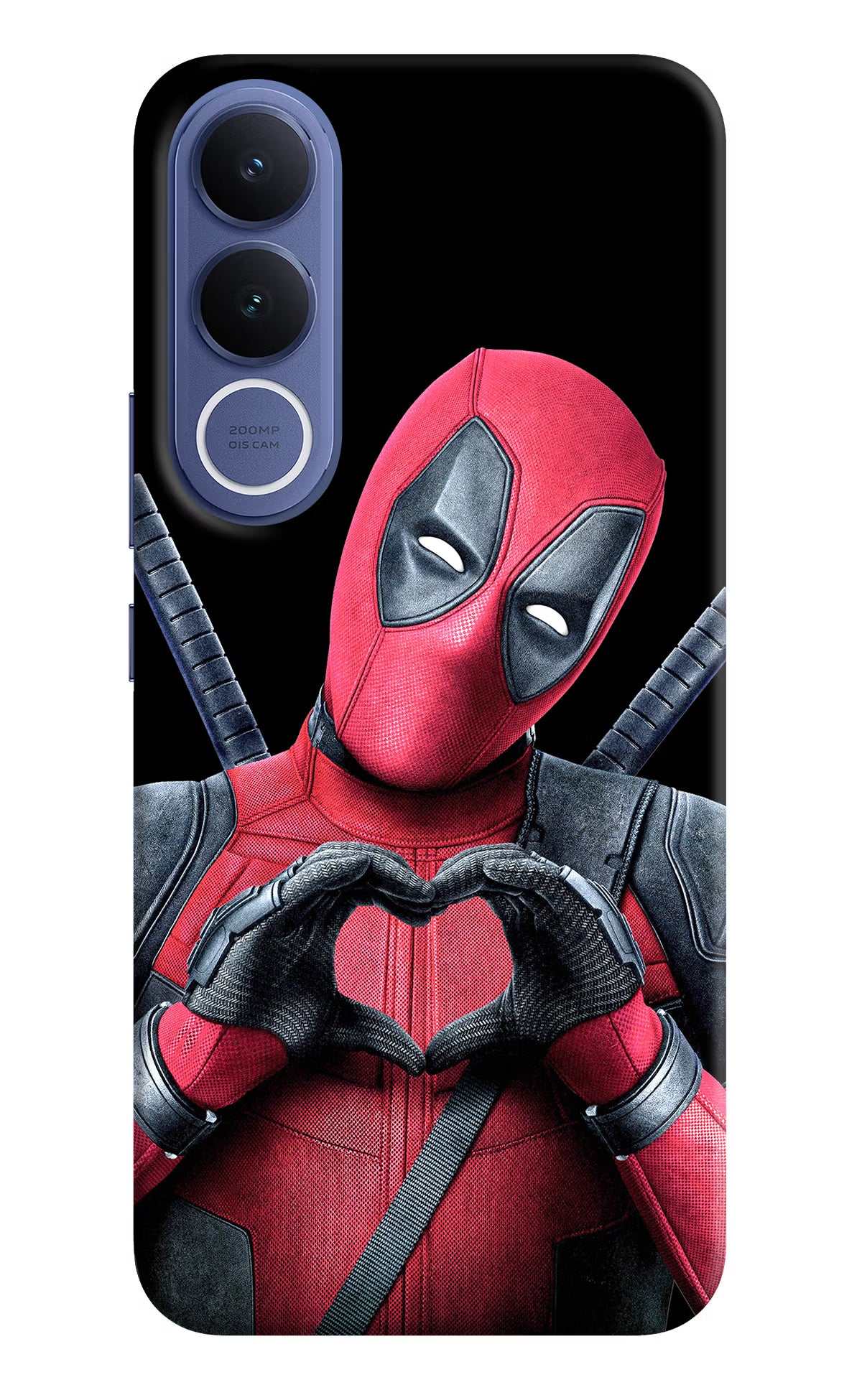 Deadpool Vivo V70 FE 5G Back Cover - Deadpool Vivo V70 FE 5G Hard Case Back Cover by Casekaro Deadpool Vivo V70 FE 5G Hard Case Back Cover by Casekaro