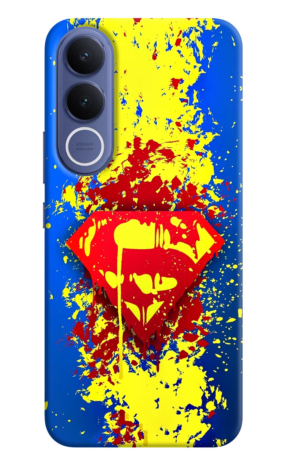 Superman logo Vivo V70 FE 5G Back Cover - Superman logo Vivo V70 FE 5G Hard Case Back Cover by Casekaro Superman logo Vivo V70 FE 5G Hard Case Back Cover by Casekaro