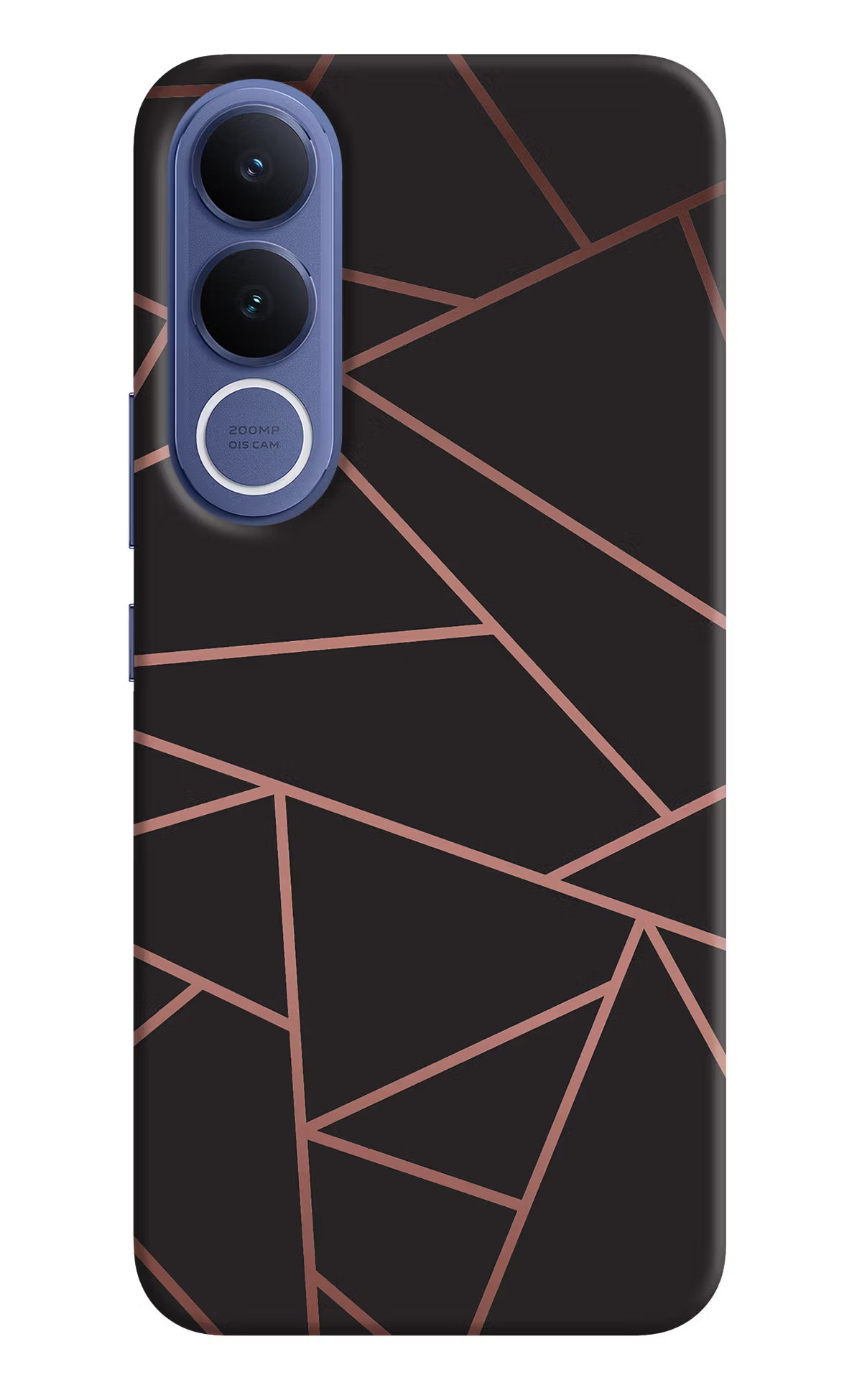 Geometric Pattern Vivo V70 FE 5G Back Cover - Geometric Pattern Vivo V70 FE 5G Hard Case Back Cover by Casekaro Geometric Pattern Vivo V70 FE 5G Hard Case Back Cover by Casekaro