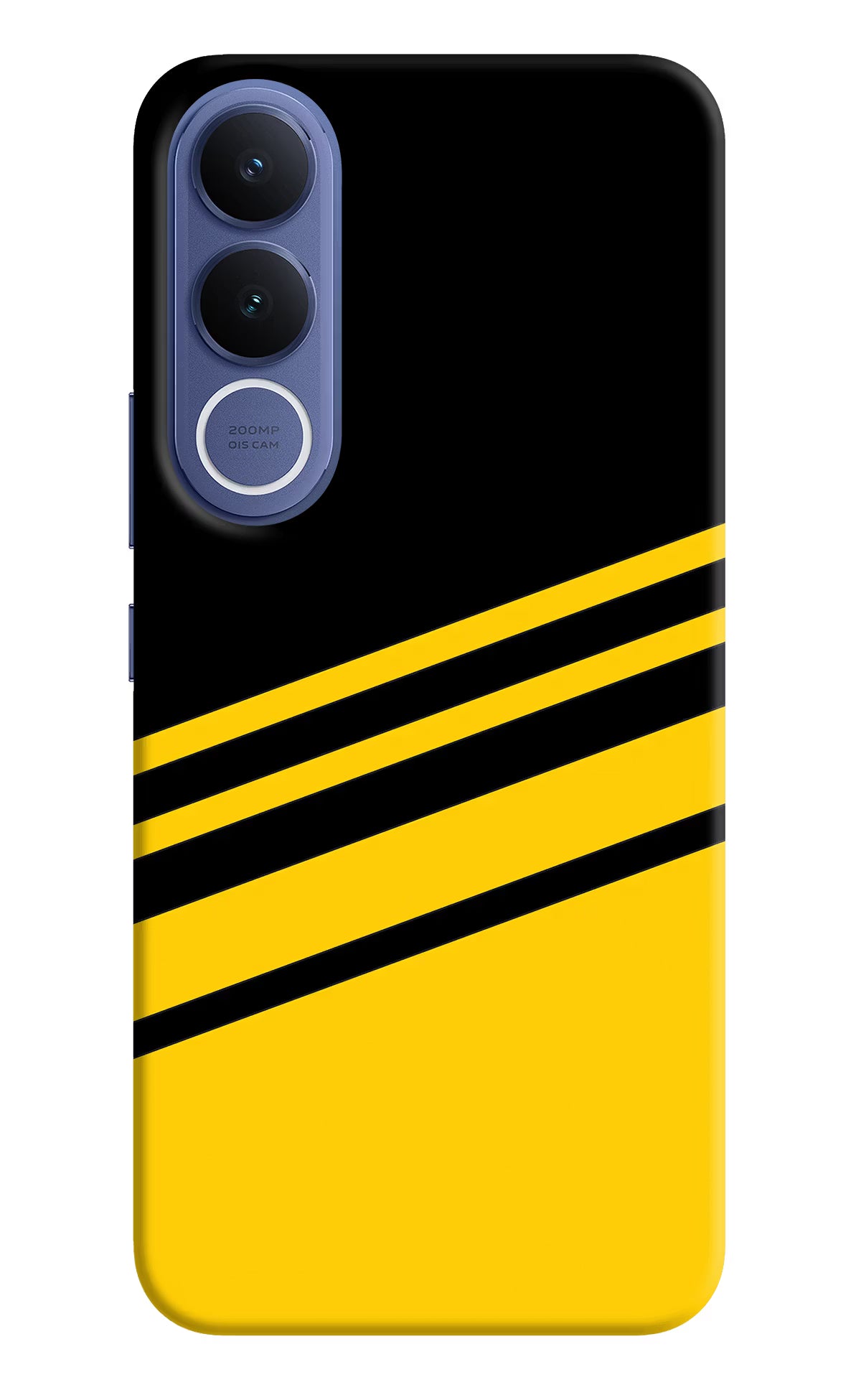 Yellow Shades Vivo V70 FE 5G Back Cover - Yellow Shades Vivo V70 FE 5G Hard Case Back Cover by Casekaro Yellow Shades Vivo V70 FE 5G Hard Case Back Cover by Casekaro