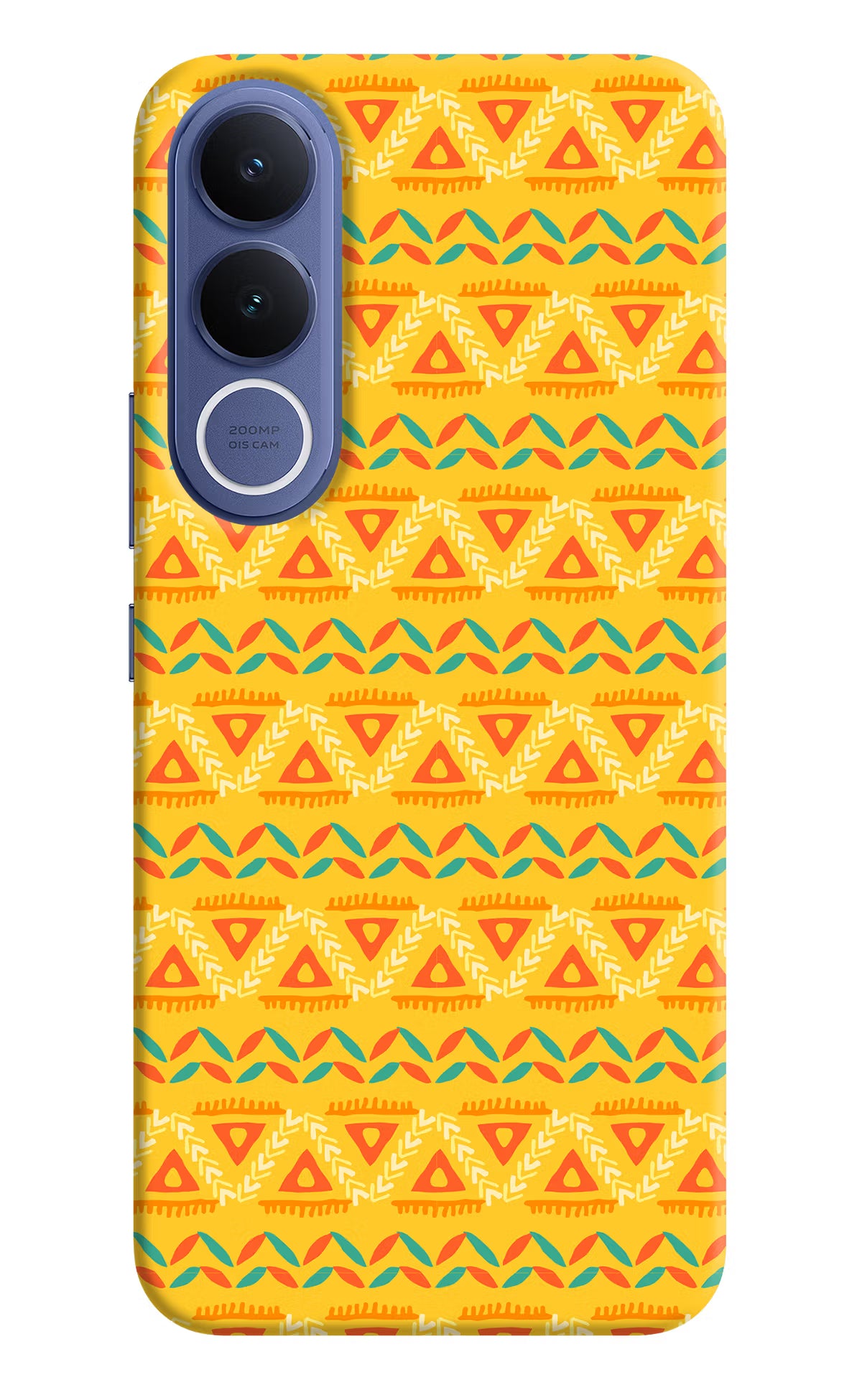 Tribal Pattern Vivo V70 FE 5G Back Cover - Tribal Pattern Vivo V70 FE 5G Hard Case Back Cover by Casekaro Tribal Pattern Vivo V70 FE 5G Hard Case Back Cover by Casekaro
