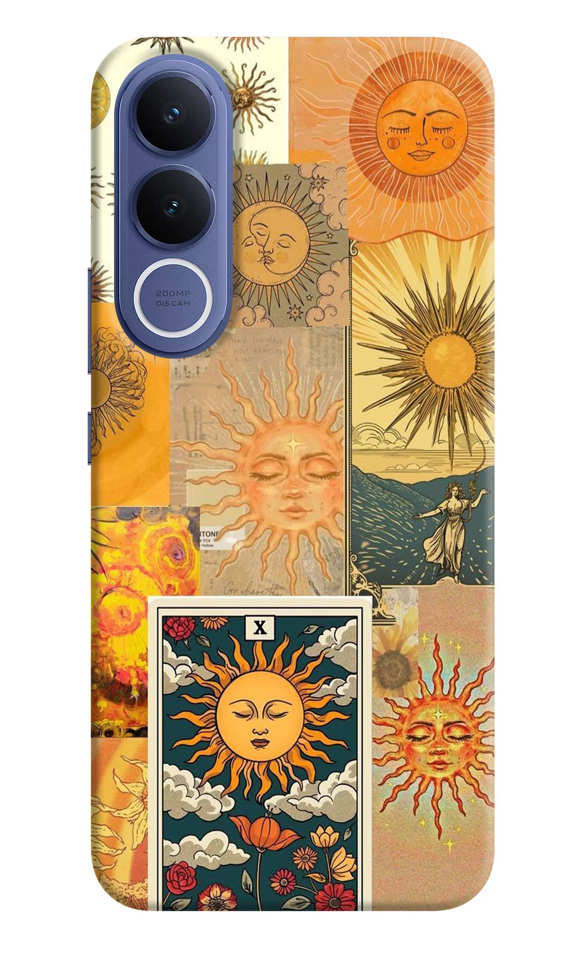 Sun Vivo V70 FE 5G Back Cover - Sun Vivo V70 FE 5G Hard Case Back Cover by Casekaro Sun Vivo V70 FE 5G Hard Case Back Cover by Casekaro