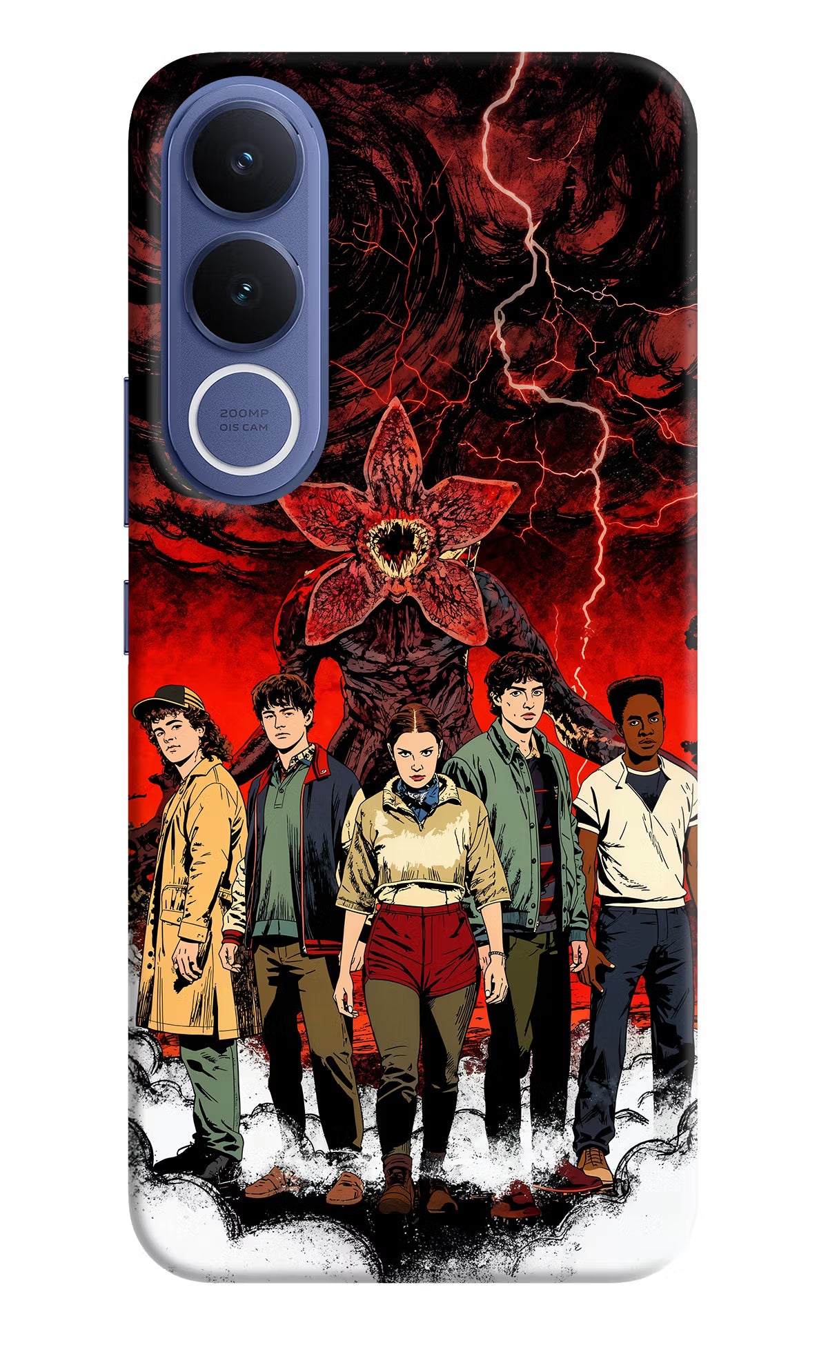 Ordinary Things Characters Vivo V70 FE 5G Back Cover - Ordinary Things Characters Vivo V70 FE 5G Hard Case Back Cover by Casekaro Ordinary Things Characters Vivo V70 FE 5G Hard Case Back Cover by Casekaro