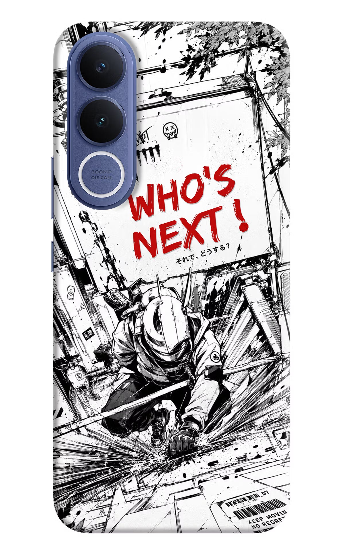 Who's Next Vivo V70 FE 5G Back Cover - Who's Next Vivo V70 FE 5G Hard Case Back Cover by Casekaro Who's Next Vivo V70 FE 5G Hard Case Back Cover by Casekaro