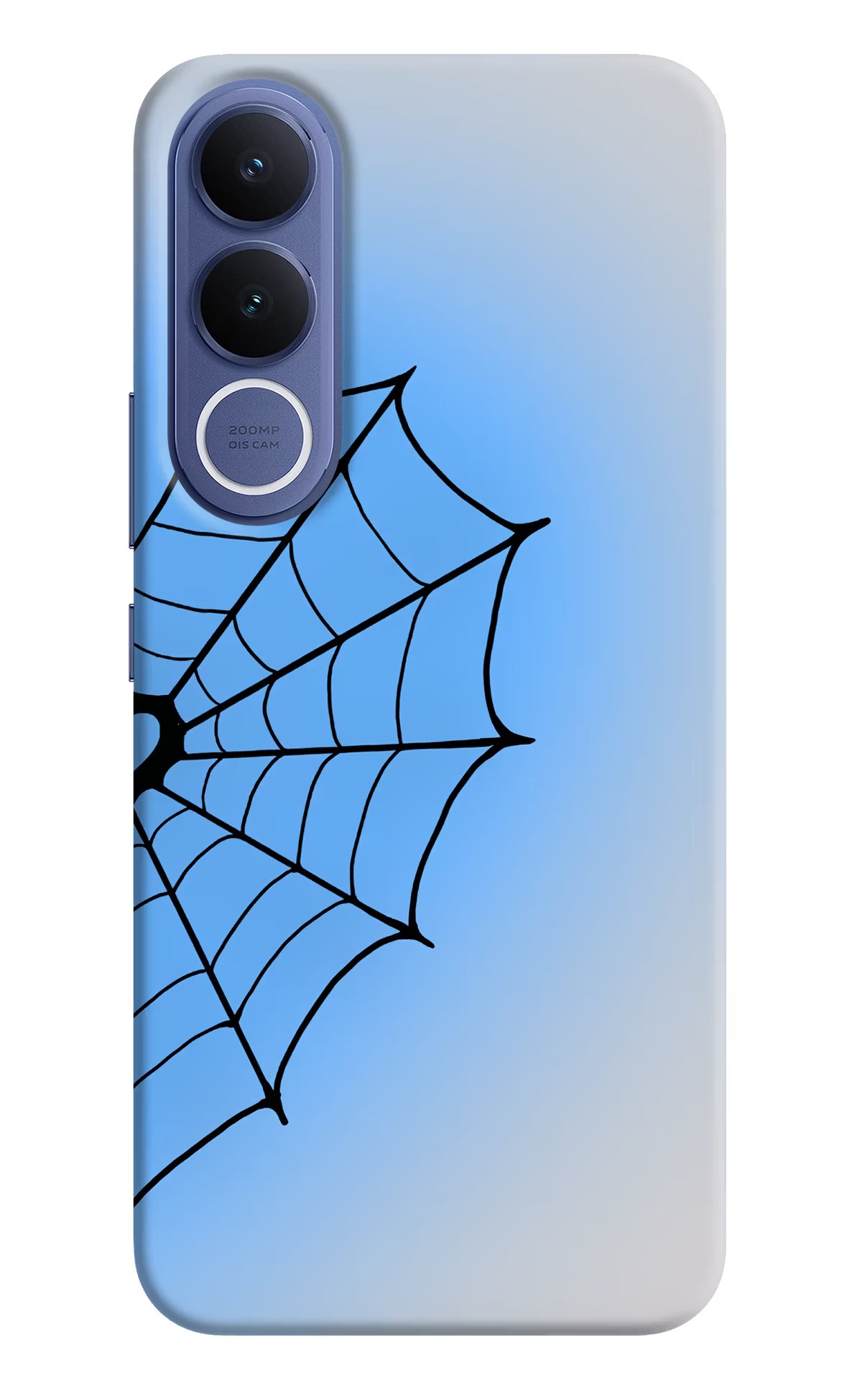Blue Web Vivo V70 FE 5G Back Cover - Blue Web Vivo V70 FE 5G Back Cover Blue Web Vivo V70 FE 5G Back Cover