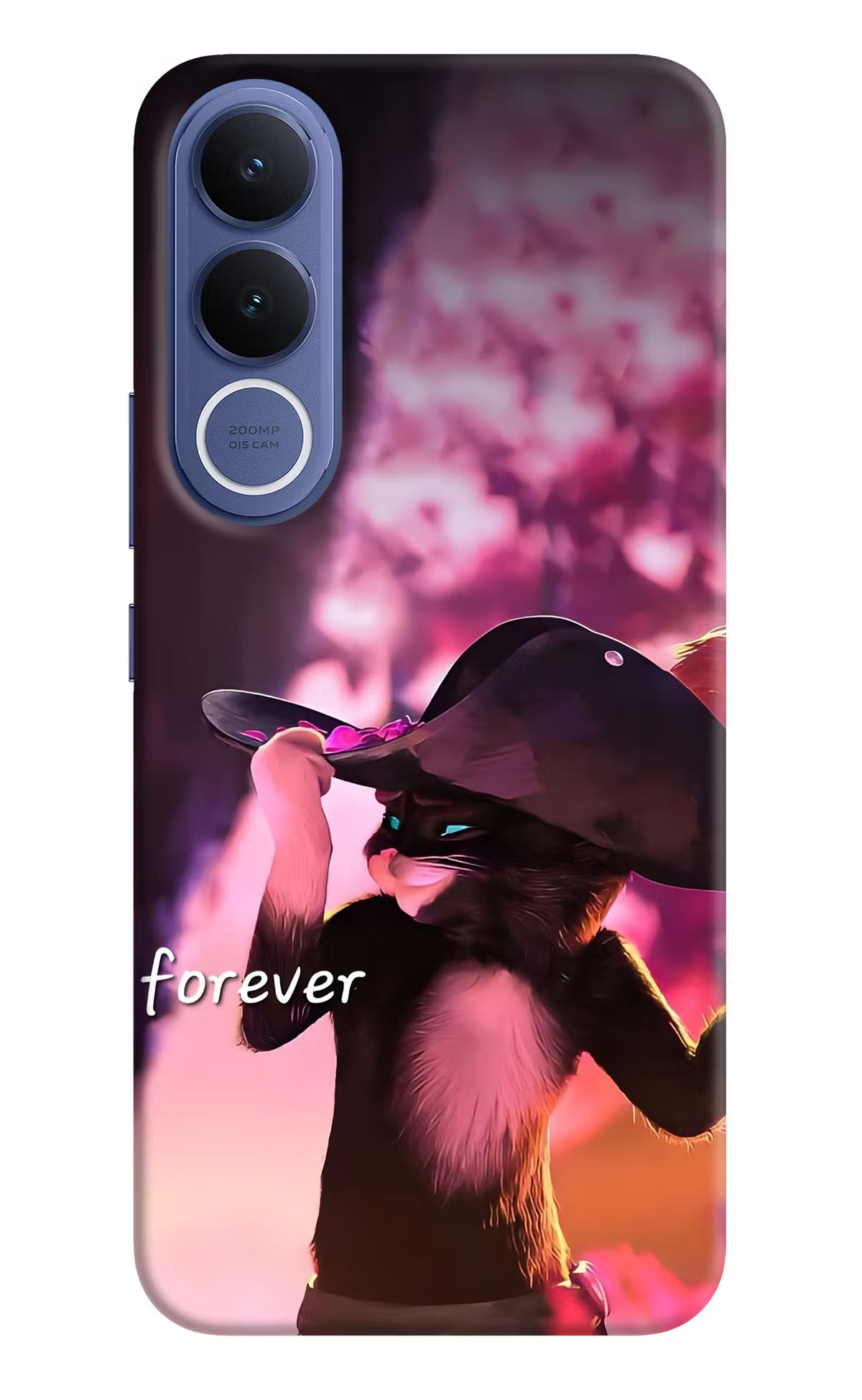 Forever Cat Vivo V70 FE 5G Back Cover - Forever Cat Vivo V70 FE 5G Back Cover Forever Cat Vivo V70 FE 5G Back Cover