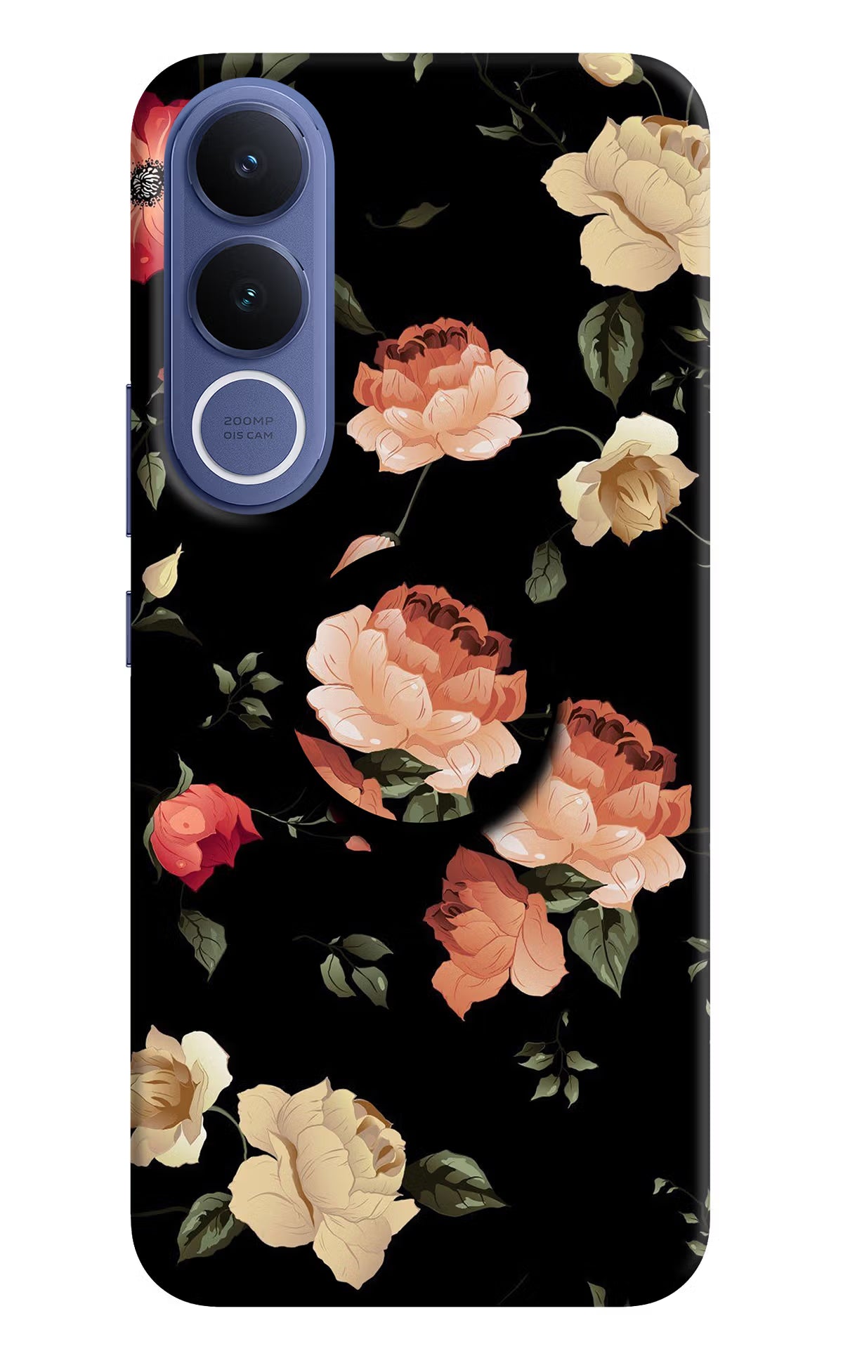Flowers Vivo V70 FE 5G Pop Case - Flowers Vivo V70 FE 5G Pop Case by Casekaro Flowers Vivo V70 FE 5G Pop Case by Casekaro