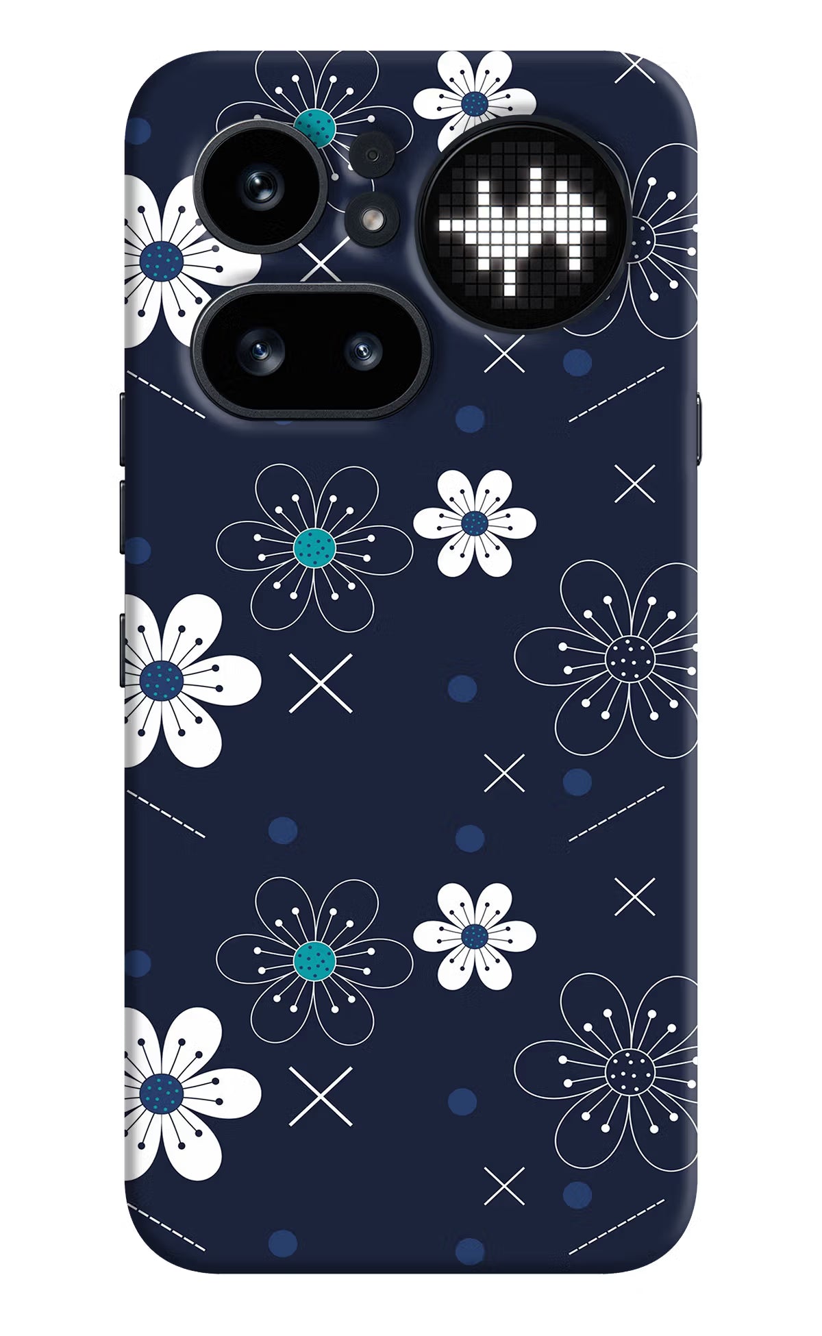 Flowers Nothing Phone 4a Pro Back Cover - Flowers Nothing Phone 4a Pro Hard Case Back Cover by Casekaro Flowers Nothing Phone 4a Pro Hard Case Back Cover by Casekaro