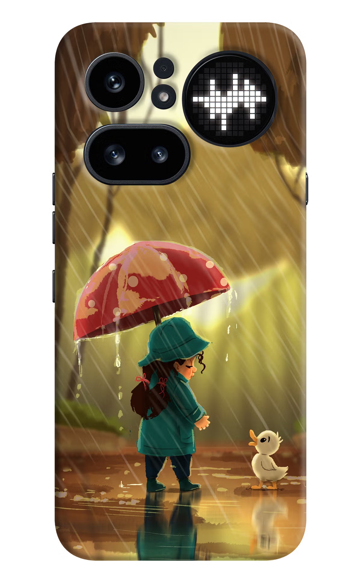 Rainy Day Nothing Phone 4a Pro Back Cover - Rainy Day Nothing Phone 4a Pro Hard Case Back Cover by Casekaro Rainy Day Nothing Phone 4a Pro Hard Case Back Cover by Casekaro