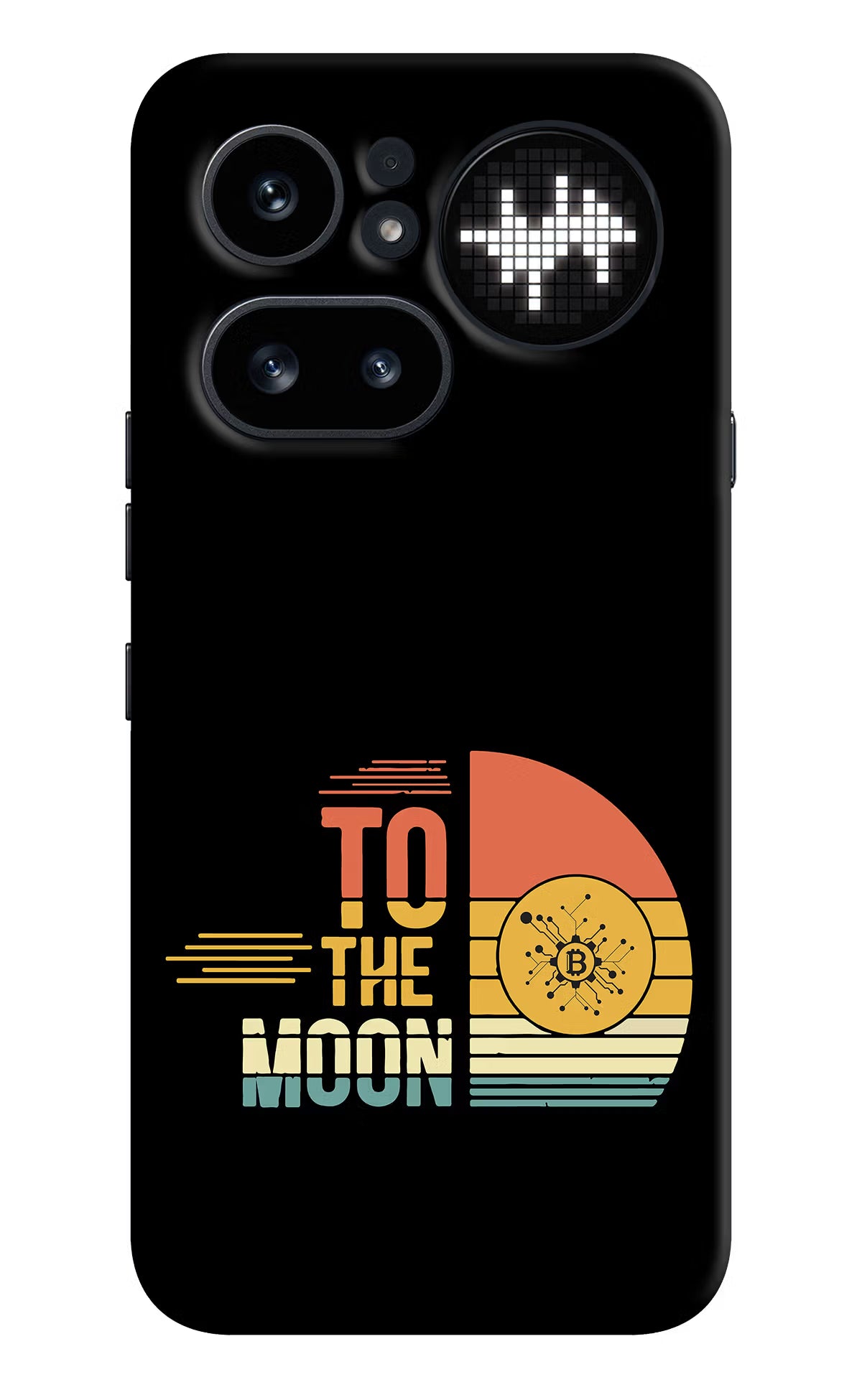 To the Moon Nothing Phone 4a Pro Back Cover - To the Moon Nothing Phone 4a Pro Hard Case Back Cover by Casekaro To the Moon Nothing Phone 4a Pro Hard Case Back Cover by Casekaro