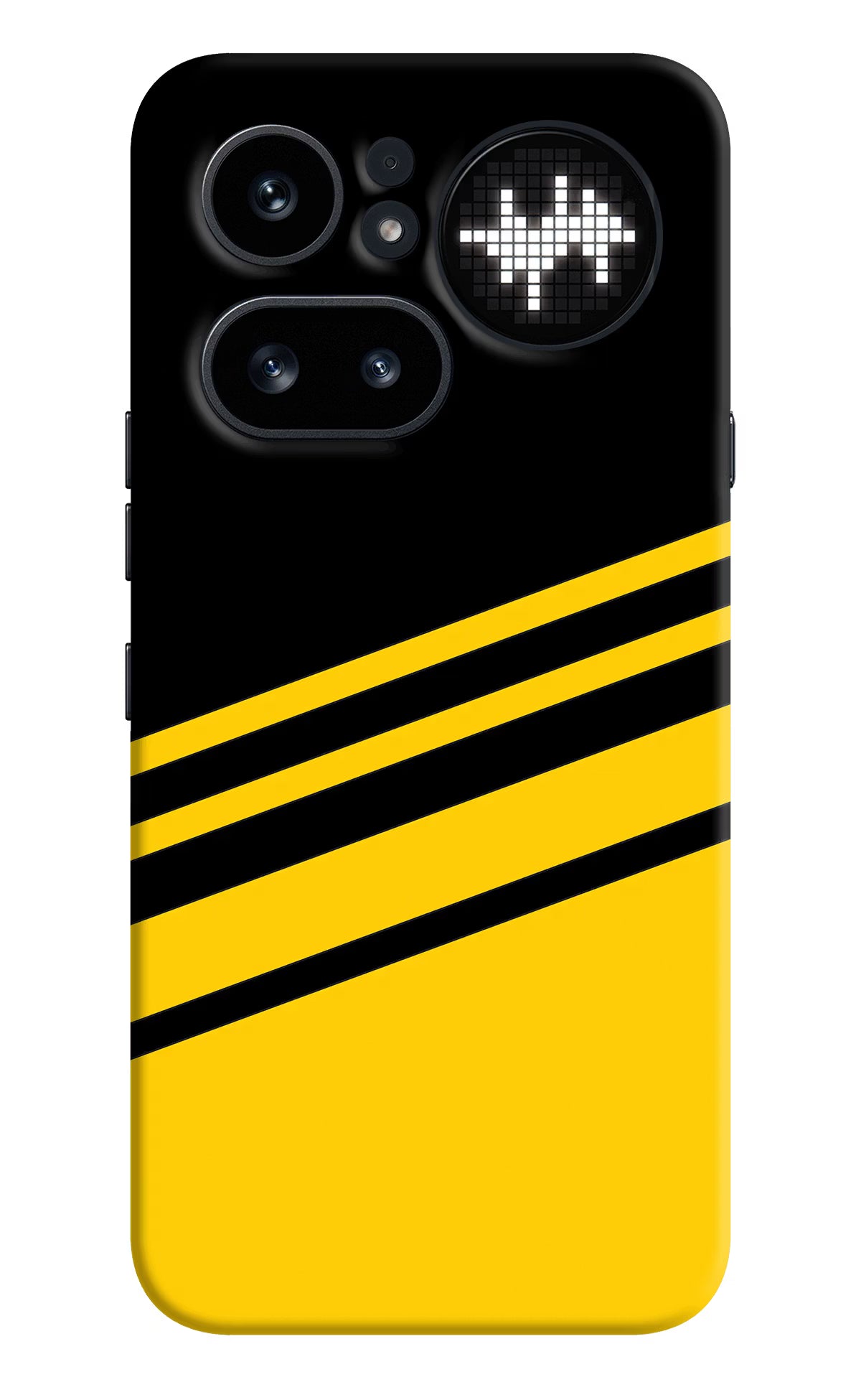 Yellow Shades Nothing Phone 4a Pro Back Cover - Yellow Shades Nothing Phone 4a Pro Hard Case Back Cover by Casekaro Yellow Shades Nothing Phone 4a Pro Hard Case Back Cover by Casekaro