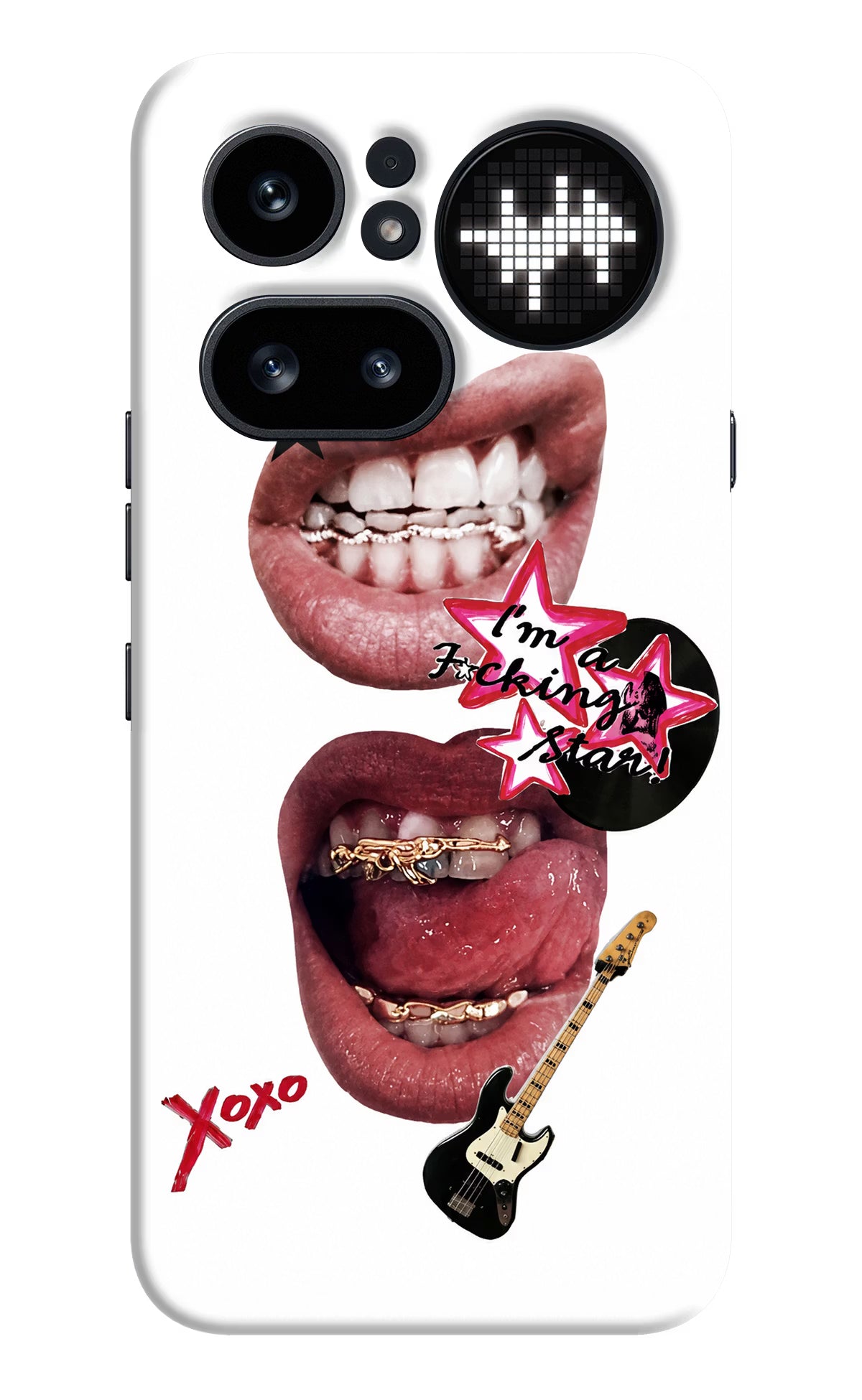 Rockstar Nothing Phone 4a Pro Back Cover - Rockstar Nothing Phone 4a Pro Back Cover Rockstar Nothing Phone 4a Pro Back Cover