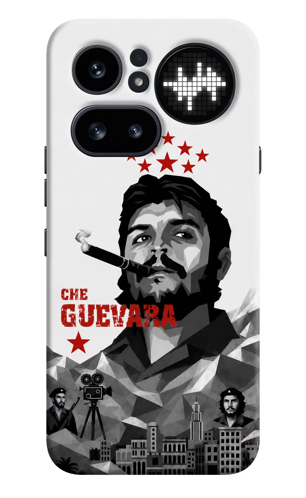 Che Guevara Iconic Nothing Phone 4a Pro Back Cover - Che Guevara Iconic Nothing Phone 4a Pro Back Cover Che Guevara Iconic Nothing Phone 4a Pro Back Cover
