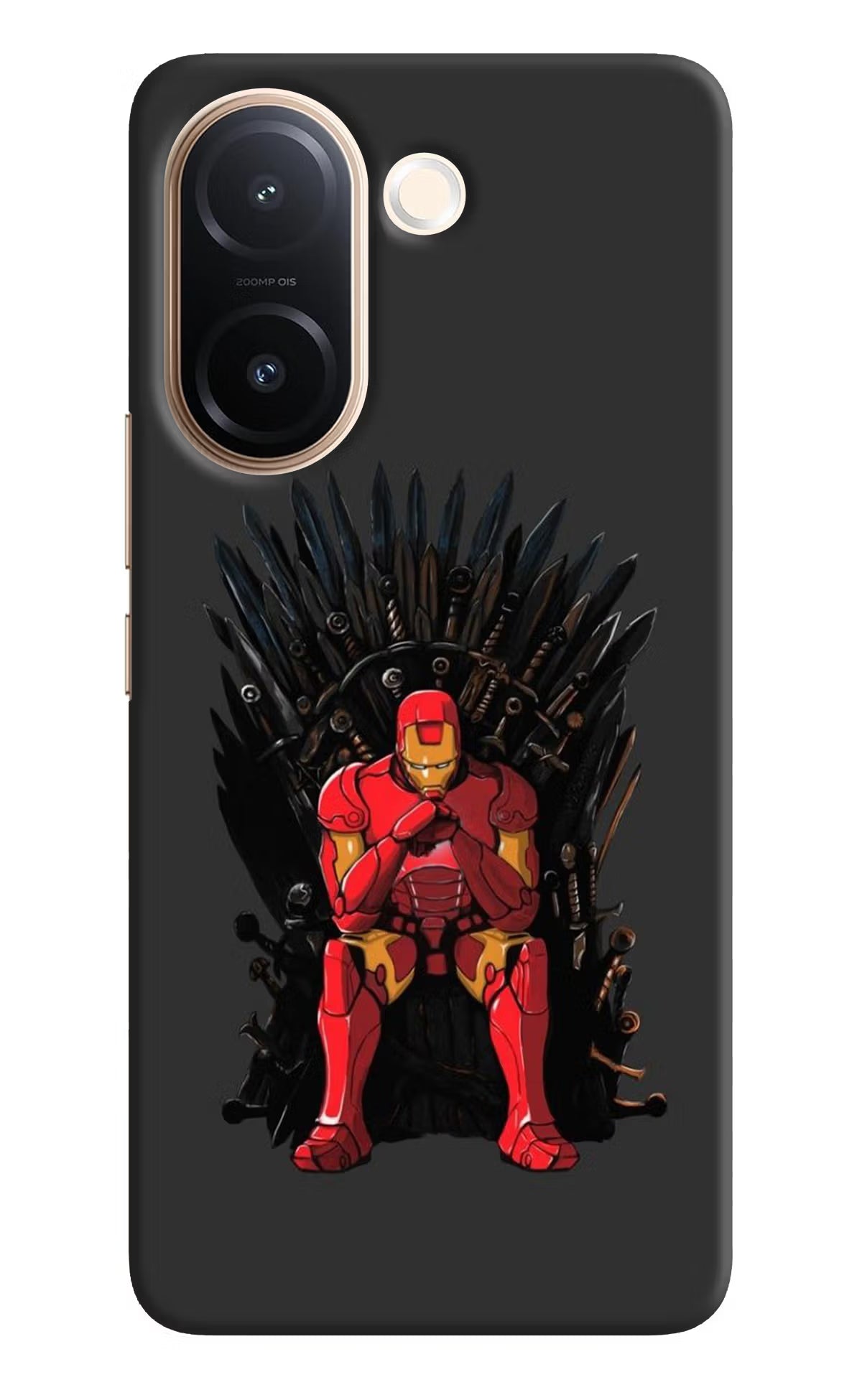 Ironman Throne Vivo V60e 5G Back Cover - Ironman Throne Vivo V60e 5G Back Cover Ironman Throne Vivo V60e 5G Back Cover