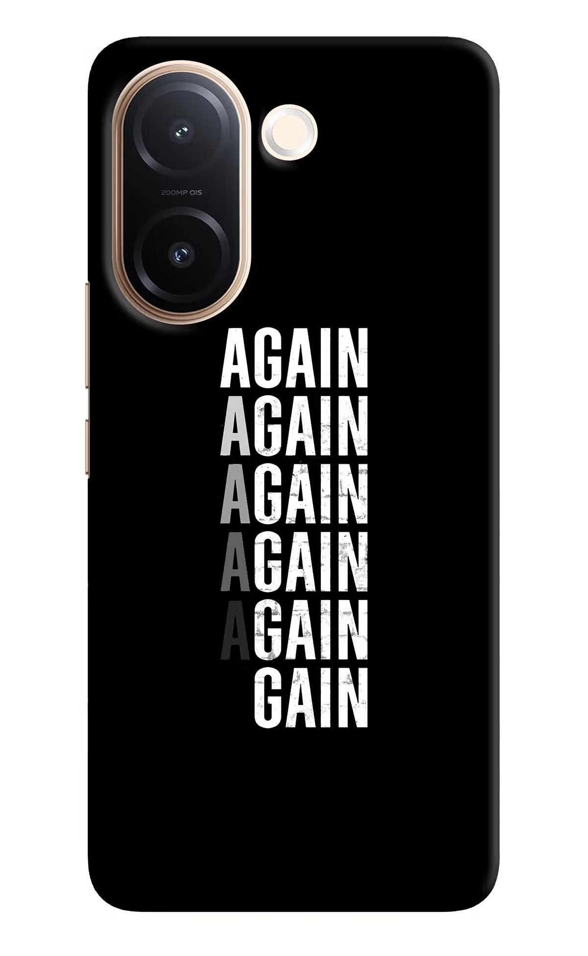 Again Again Gain Vivo V60e 5G Back Cover - Again Again Gain Vivo V60e 5G Back Cover Again Again Gain Vivo V60e 5G Back Cover