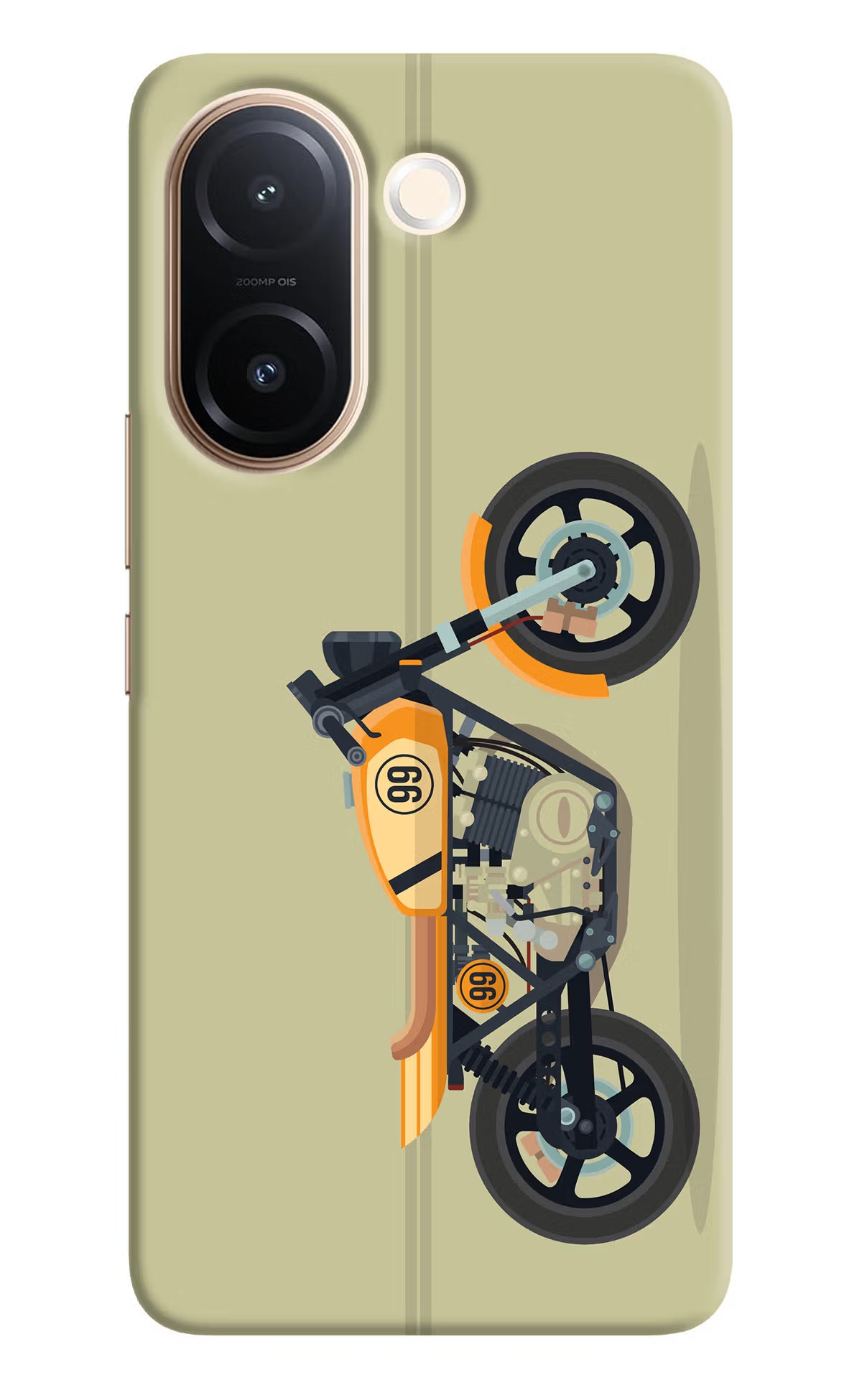 Vertical Speedster Vivo V60e 5G Back Cover - Vertical Speedster Vivo V60e 5G Back Cover Vertical Speedster Vivo V60e 5G Back Cover