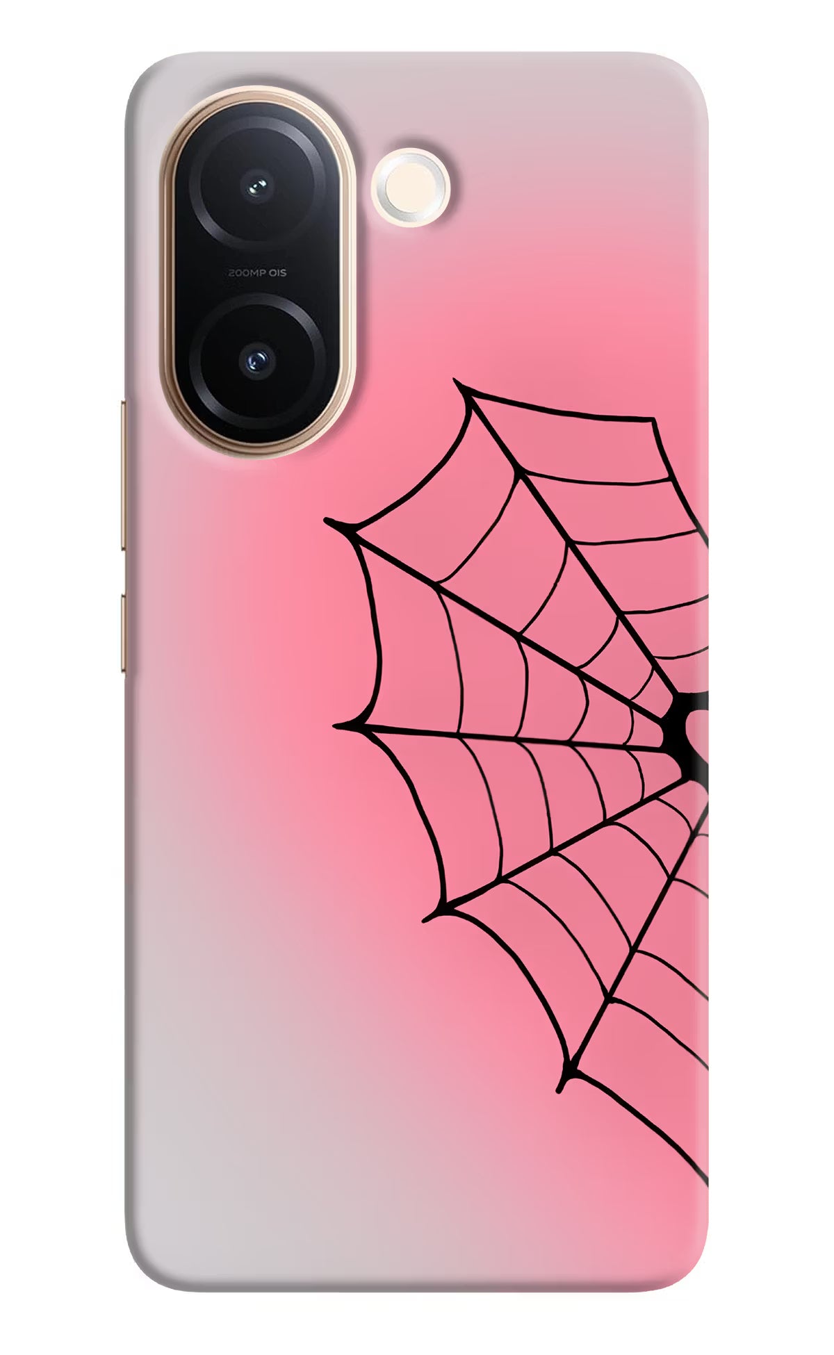 Pink Web Vivo V60e 5G Back Cover - Pink Web Vivo V60e 5G Back Cover Pink Web Vivo V60e 5G Back Cover