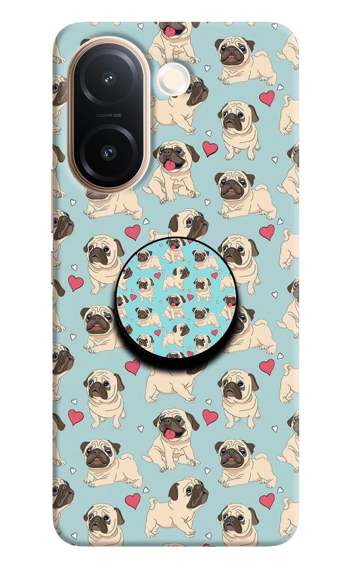 Pug Dog Vivo V60e 5G Pop Case - Pug Dog Vivo V60e 5G Pop Case Pug Dog Vivo V60e 5G Pop Case
