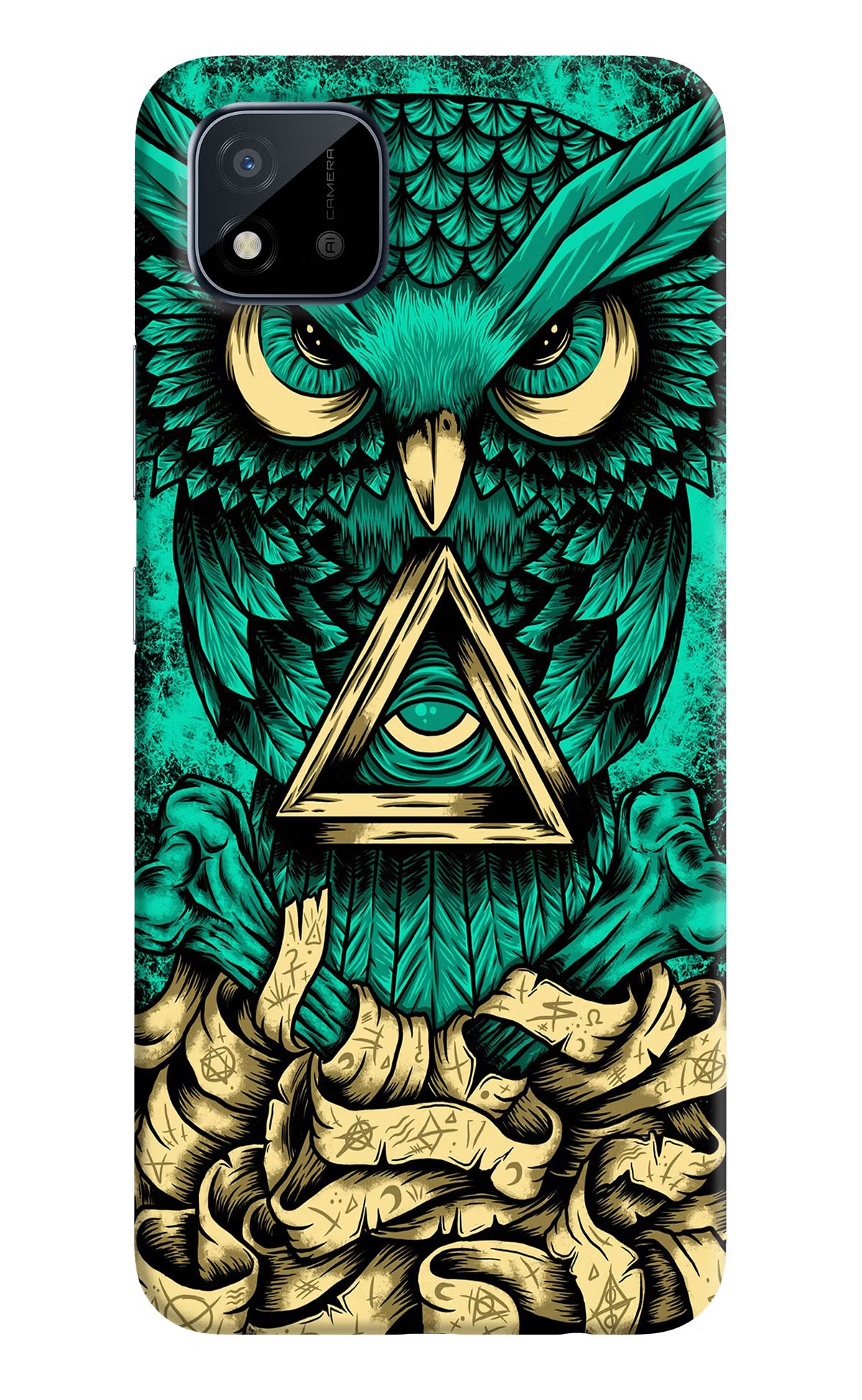 Green Owl Realme C11 2021 Back Cover - Green Owl Realme C11 2021 Back Cover Green Owl Realme C11 2021 Back Cover