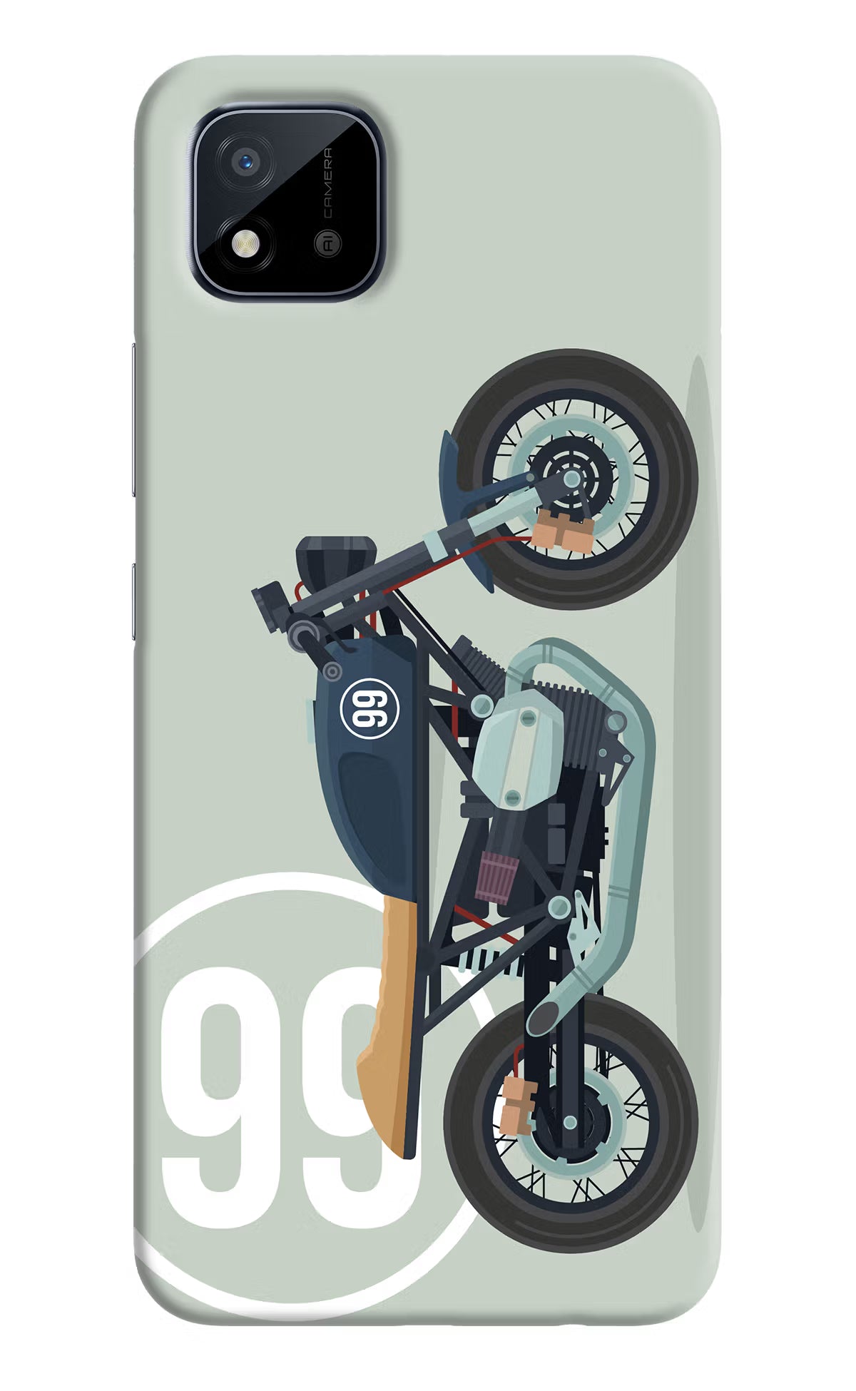 Classic Cafe Racer 99 Realme C11 2021 Back Cover - Classic Cafe Racer 99 Realme C11 2021 Back Cover Classic Cafe Racer 99 Realme C11 2021 Back Cover