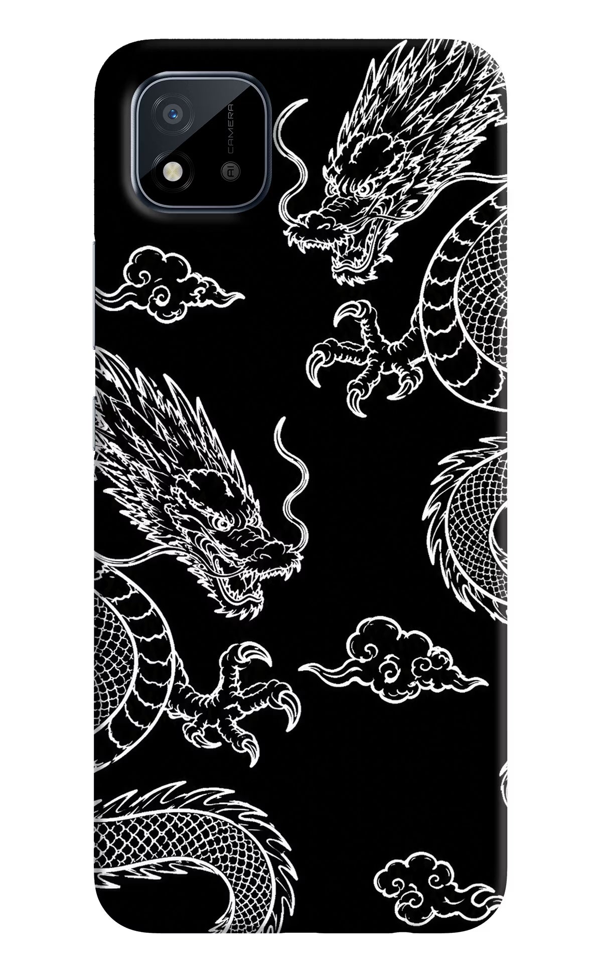 Twin Dragons Realme C11 2021 Back Cover - Twin Dragons Realme C11 2021 Back Cover Twin Dragons Realme C11 2021 Back Cover