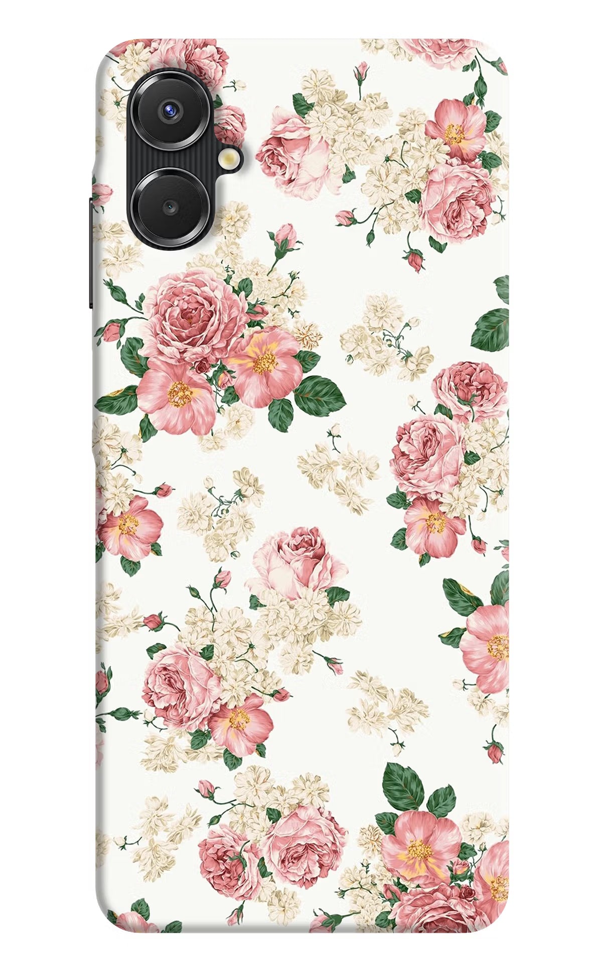Flowers Samsung A06 5G Back Cover - Flowers Samsung A06 5G Back Cover Flowers Samsung A06 5G Back Cover