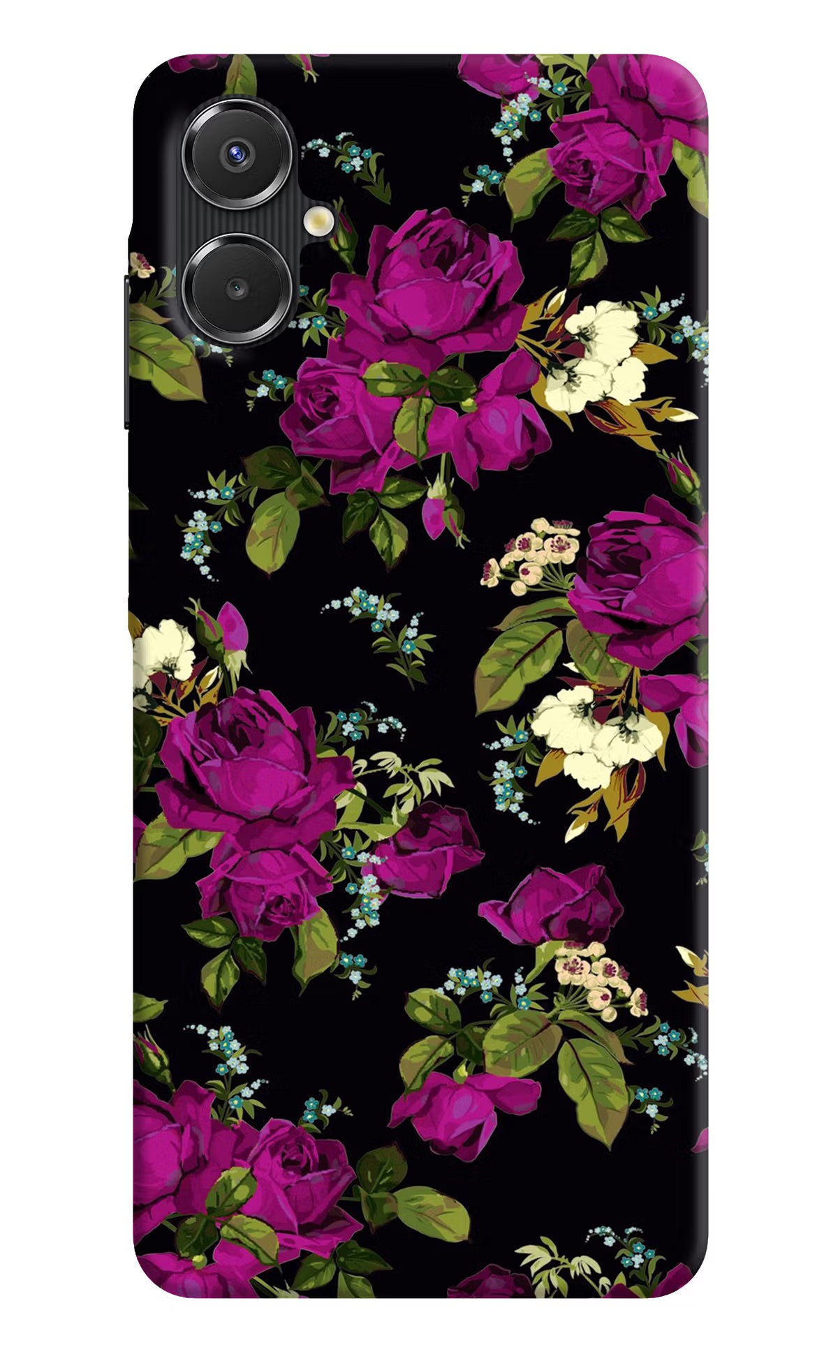 Flowers Samsung A06 5G Back Cover - Flowers Samsung A06 5G Back Cover Flowers Samsung A06 5G Back Cover
