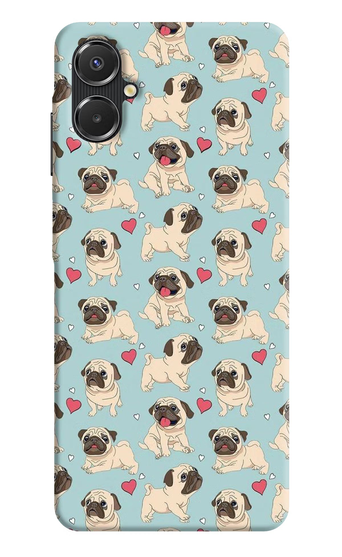 Pug Dog Samsung A06 5G Back Cover - Pug Dog Samsung A06 5G Back Cover Pug Dog Samsung A06 5G Back Cover