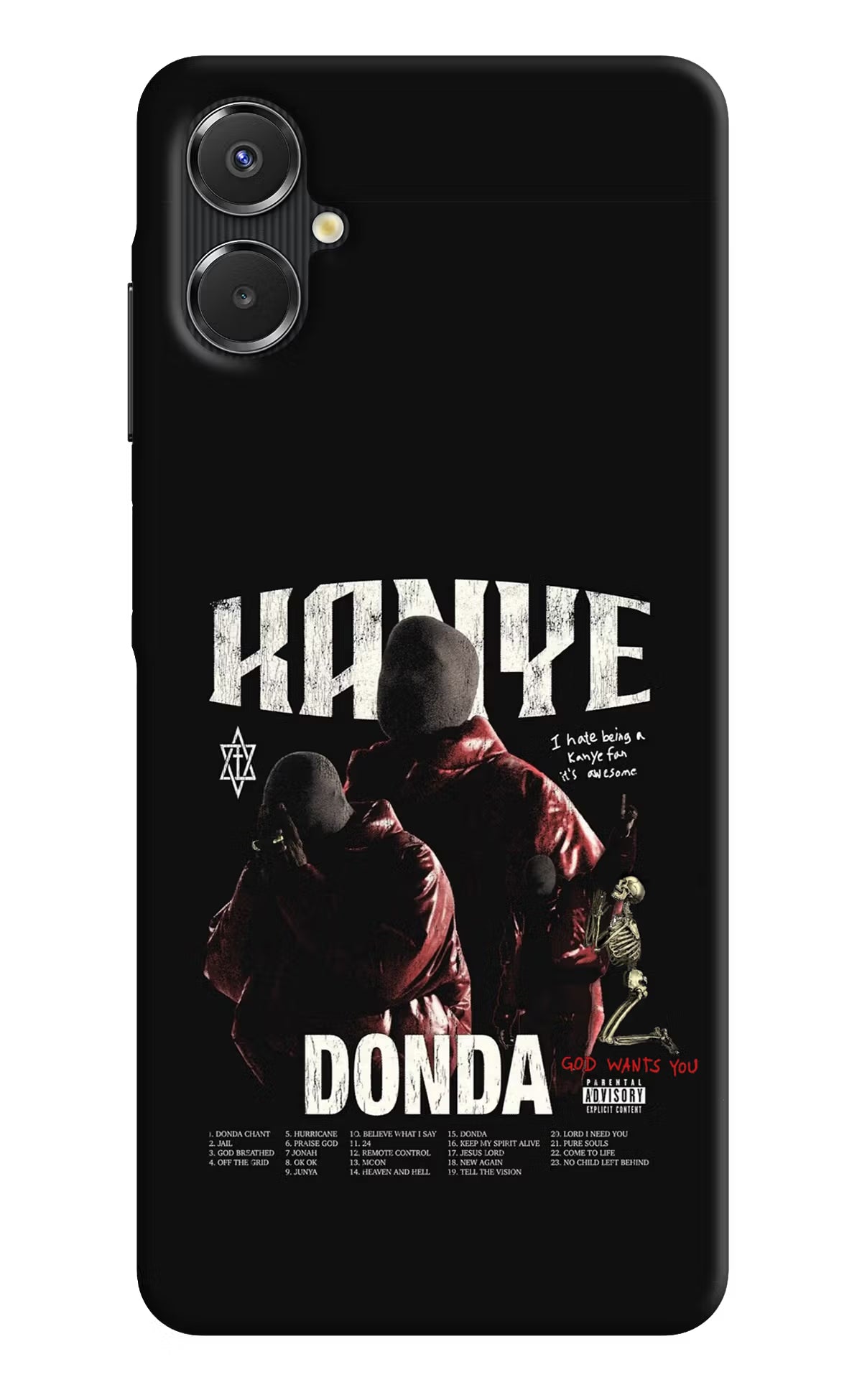Donda Kanye West Samsung A06 5G Back Cover - Donda Kanye West Samsung A06 5G Back Cover Donda Kanye West Samsung A06 5G Back Cover