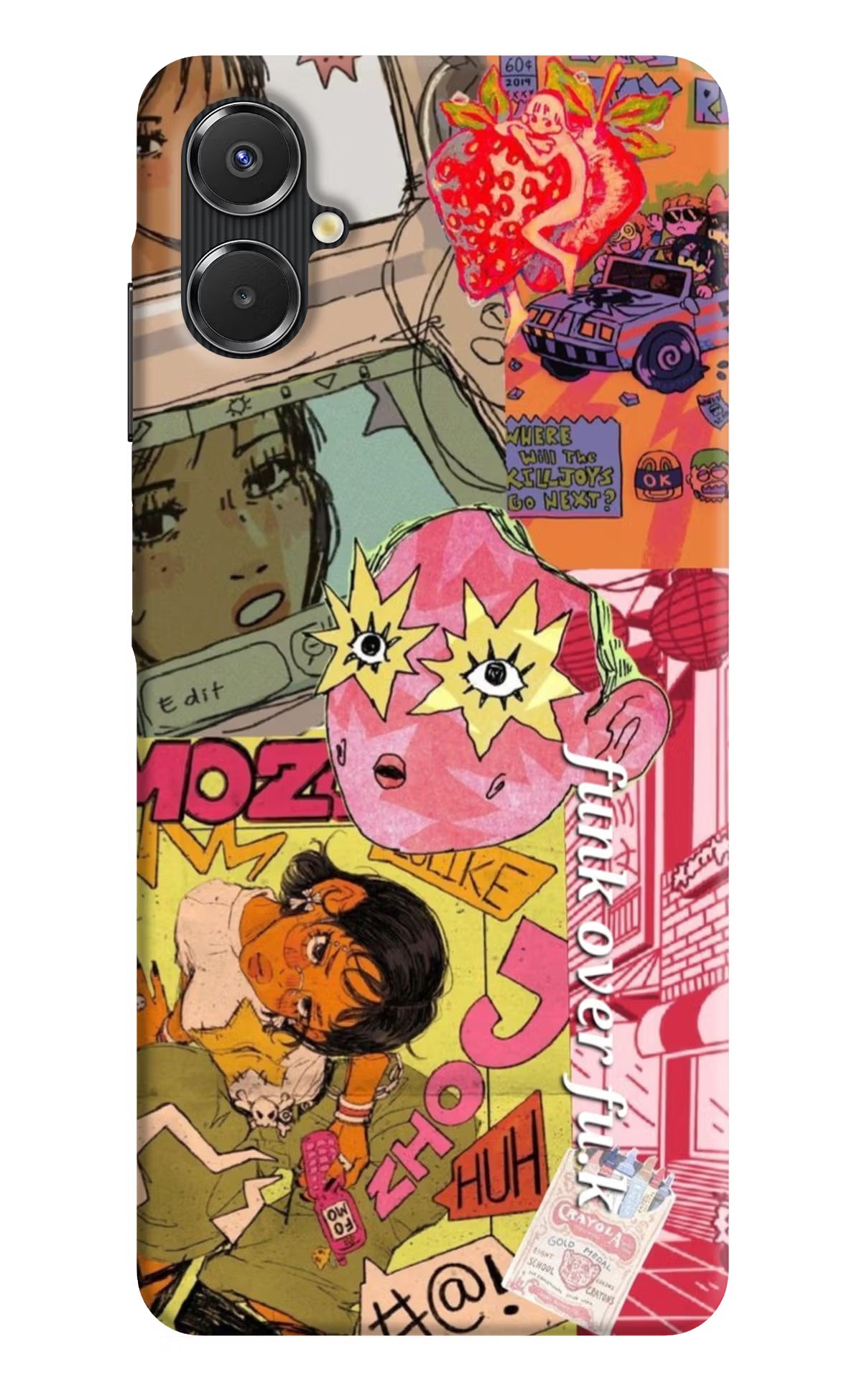 Funkover Samsung A06 5G Back Cover - Funkover Samsung A06 5G Back Cover Funkover Samsung A06 5G Back Cover