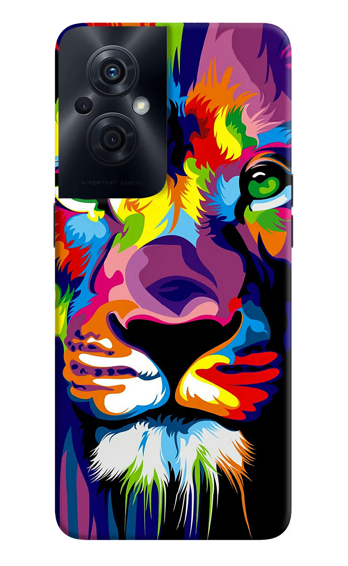 Lion OPPO F21s Pro 5G Back Cover - Lion OPPO F21s Pro 5G Back Cover Lion OPPO F21s Pro 5G Back Cover