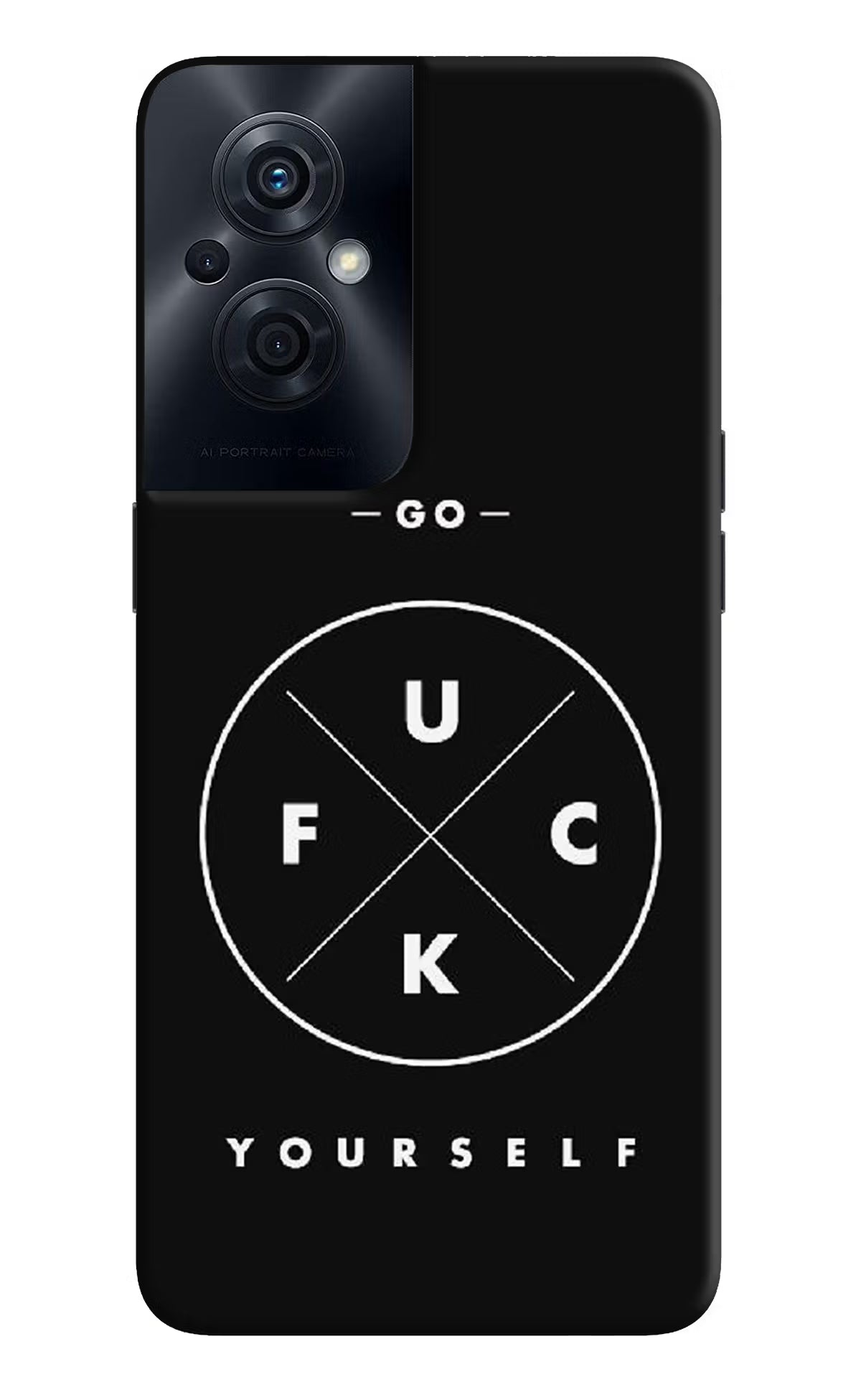 Go Fuck Yourself OPPO F21s Pro 5G Back Cover - Go Fuck Yourself OPPO F21s Pro 5G Back Cover Go Fuck Yourself OPPO F21s Pro 5G Back Cover