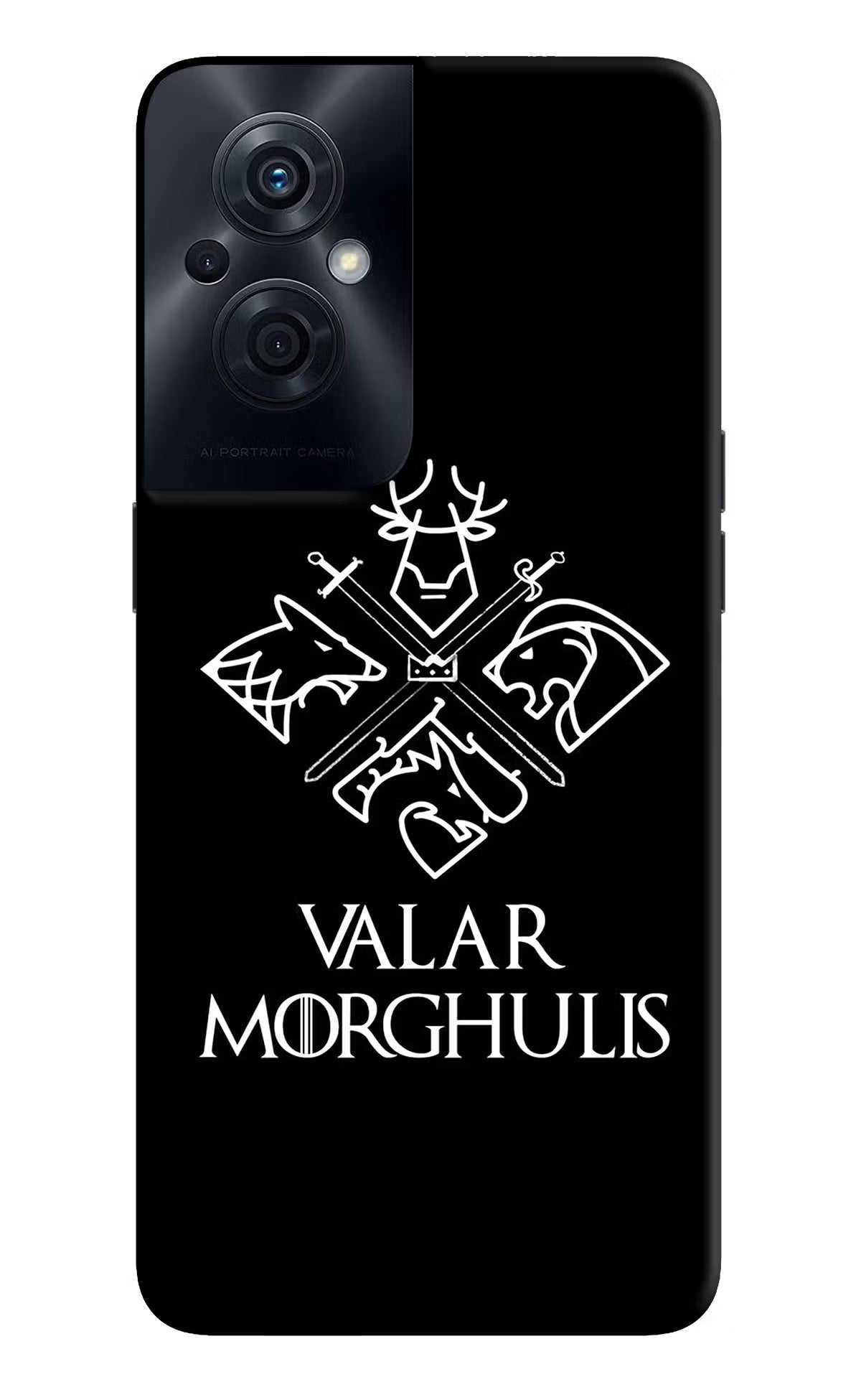 Valar Morghulis | Game Of Thrones OPPO F21s Pro 5G Back Cover - Valar Morghulis | Game Of Thrones OPPO F21s Pro 5G Back Cover Valar Morghulis | Game Of Thrones OPPO F21s Pro 5G Back Cover