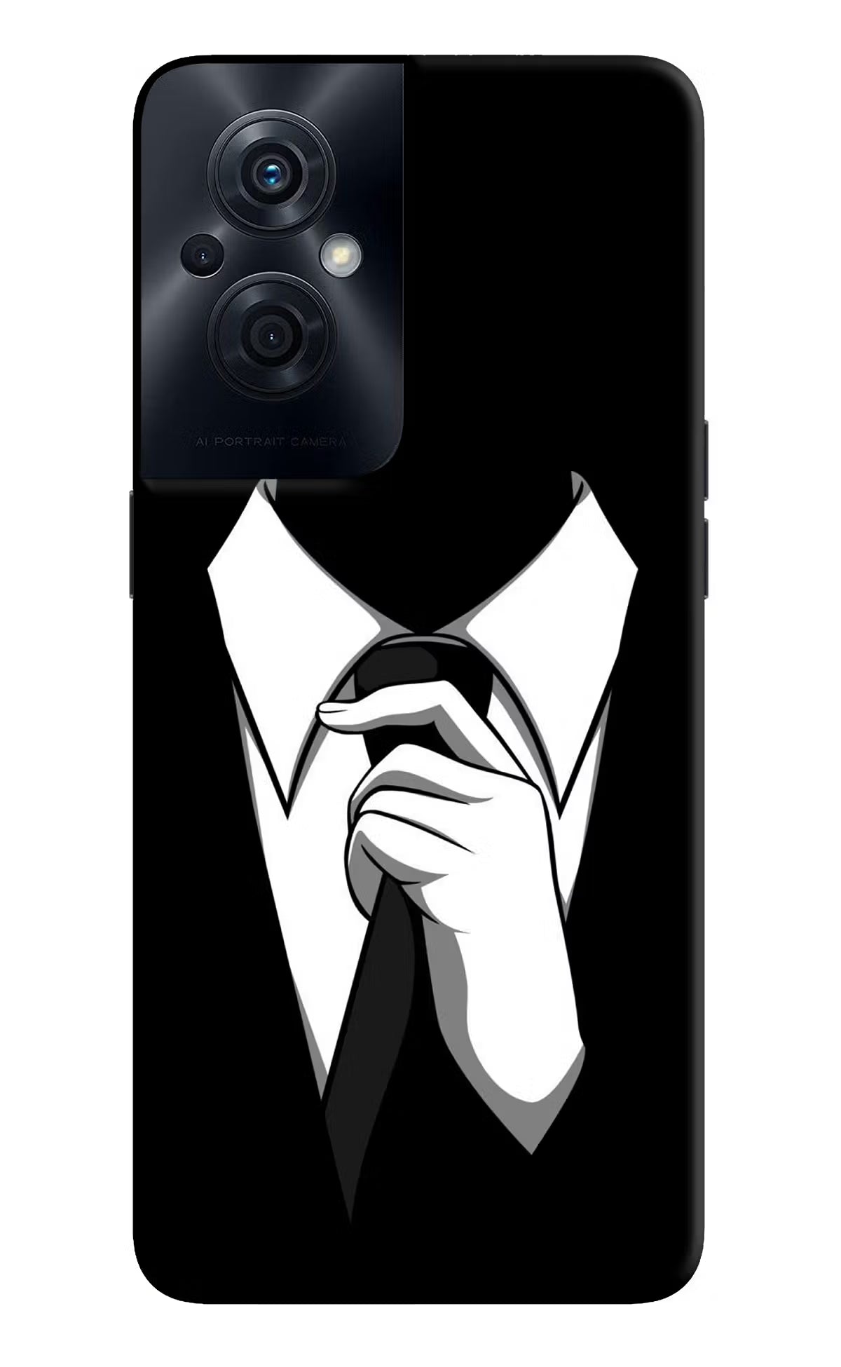 Black Tie OPPO F21s Pro 5G Back Cover - Black Tie OPPO F21s Pro 5G Back Cover Black Tie OPPO F21s Pro 5G Back Cover