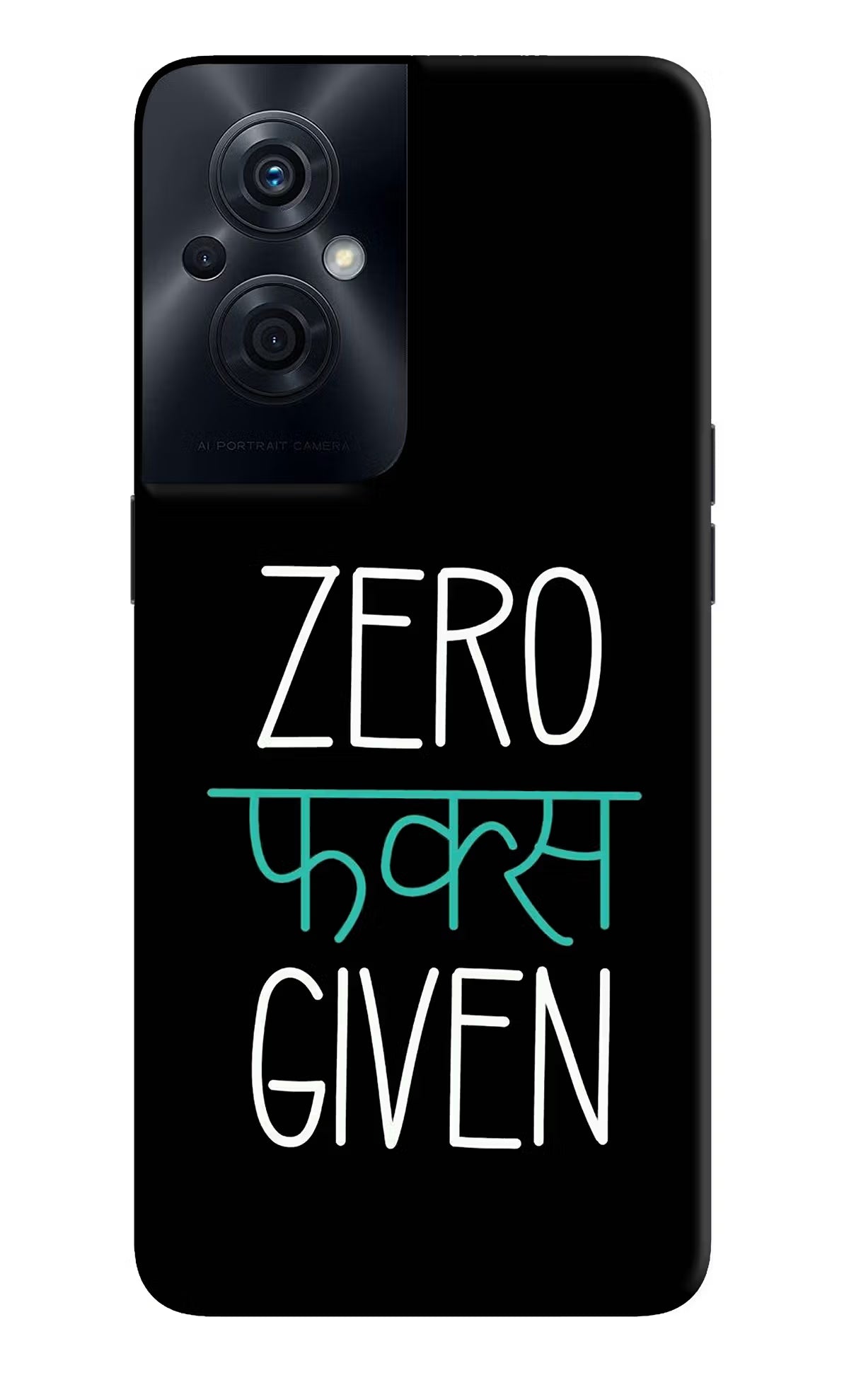 Zero Fucks Given OPPO F21s Pro 5G Back Cover - Zero Fucks Given OPPO F21s Pro 5G Back Cover Zero Fucks Given OPPO F21s Pro 5G Back Cover