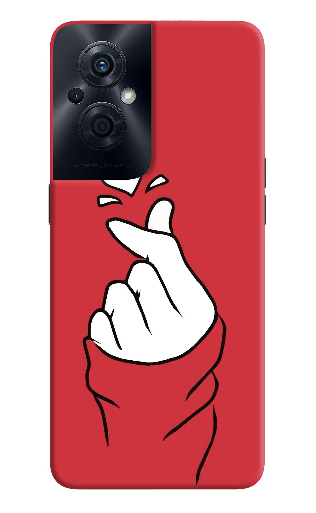 Korean Love Sign OPPO F21s Pro 5G Back Cover - Korean Love Sign OPPO F21s Pro 5G Back Cover Korean Love Sign OPPO F21s Pro 5G Back Cover