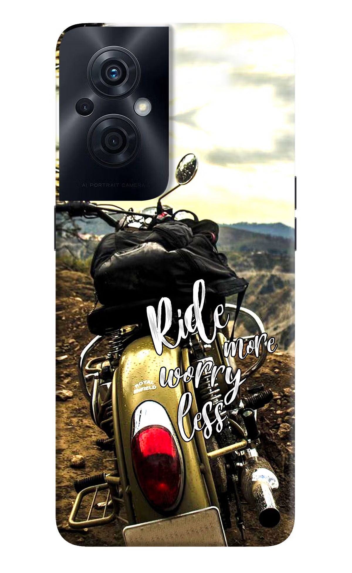 Ride More Worry Less OPPO F21s Pro 5G Back Cover - Ride More Worry Less OPPO F21s Pro 5G Back Cover Ride More Worry Less OPPO F21s Pro 5G Back Cover