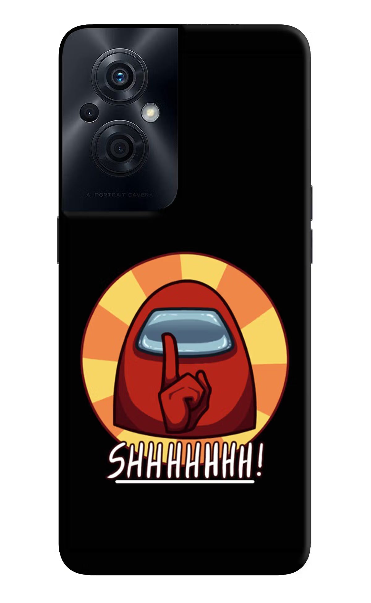 Among Us Shhh! OPPO F21s Pro 5G Back Cover - Among Us Shhh! OPPO F21s Pro 5G Back Cover Among Us Shhh! OPPO F21s Pro 5G Back Cover