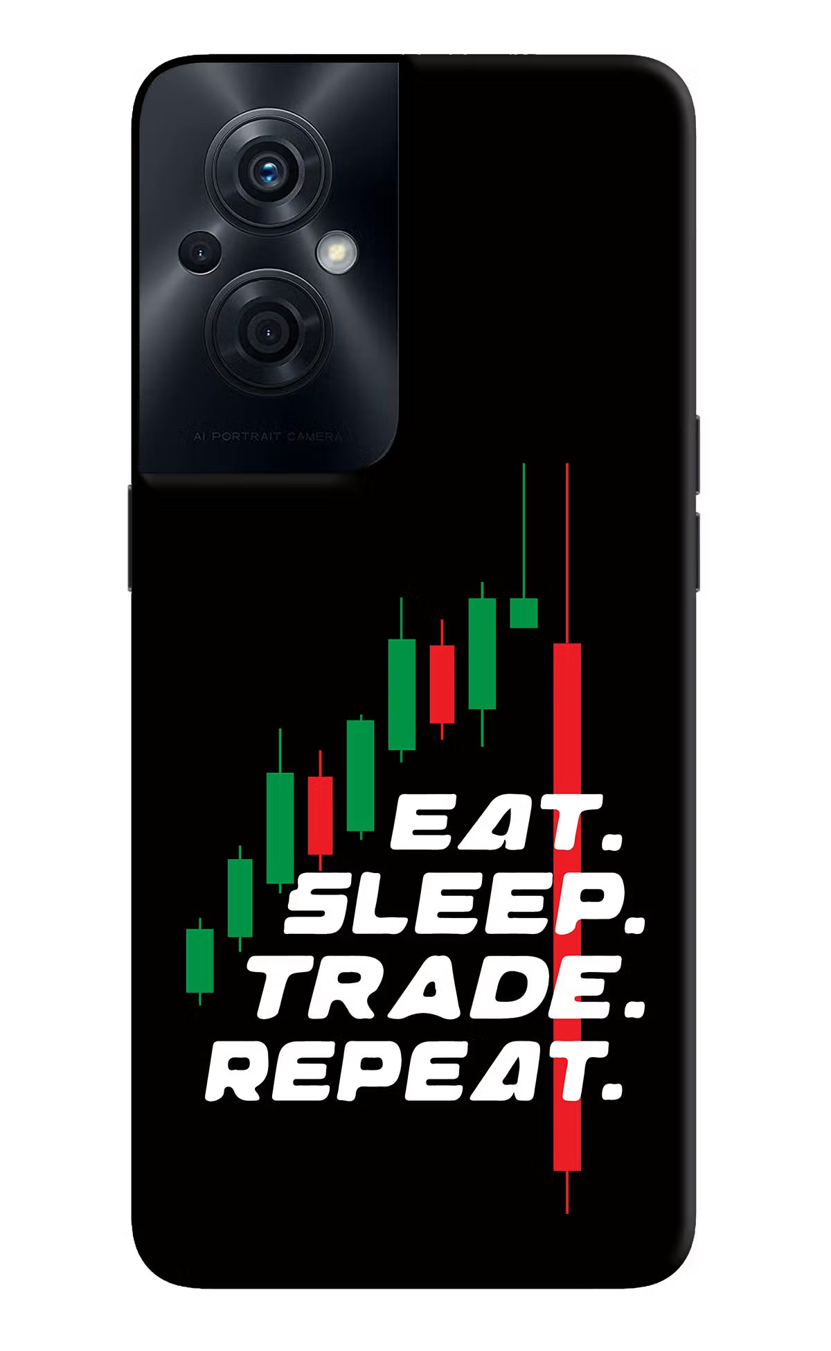 Eat Sleep Trade Repeat OPPO F21s Pro 5G Back Cover - Eat Sleep Trade Repeat OPPO F21s Pro 5G Back Cover Eat Sleep Trade Repeat OPPO F21s Pro 5G Back Cover