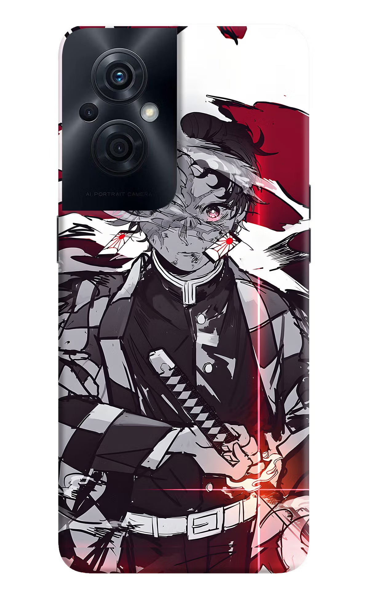 Demon Slayer OPPO F21s Pro 5G Back Cover - Demon Slayer OPPO F21s Pro 5G Back Cover Demon Slayer OPPO F21s Pro 5G Back Cover