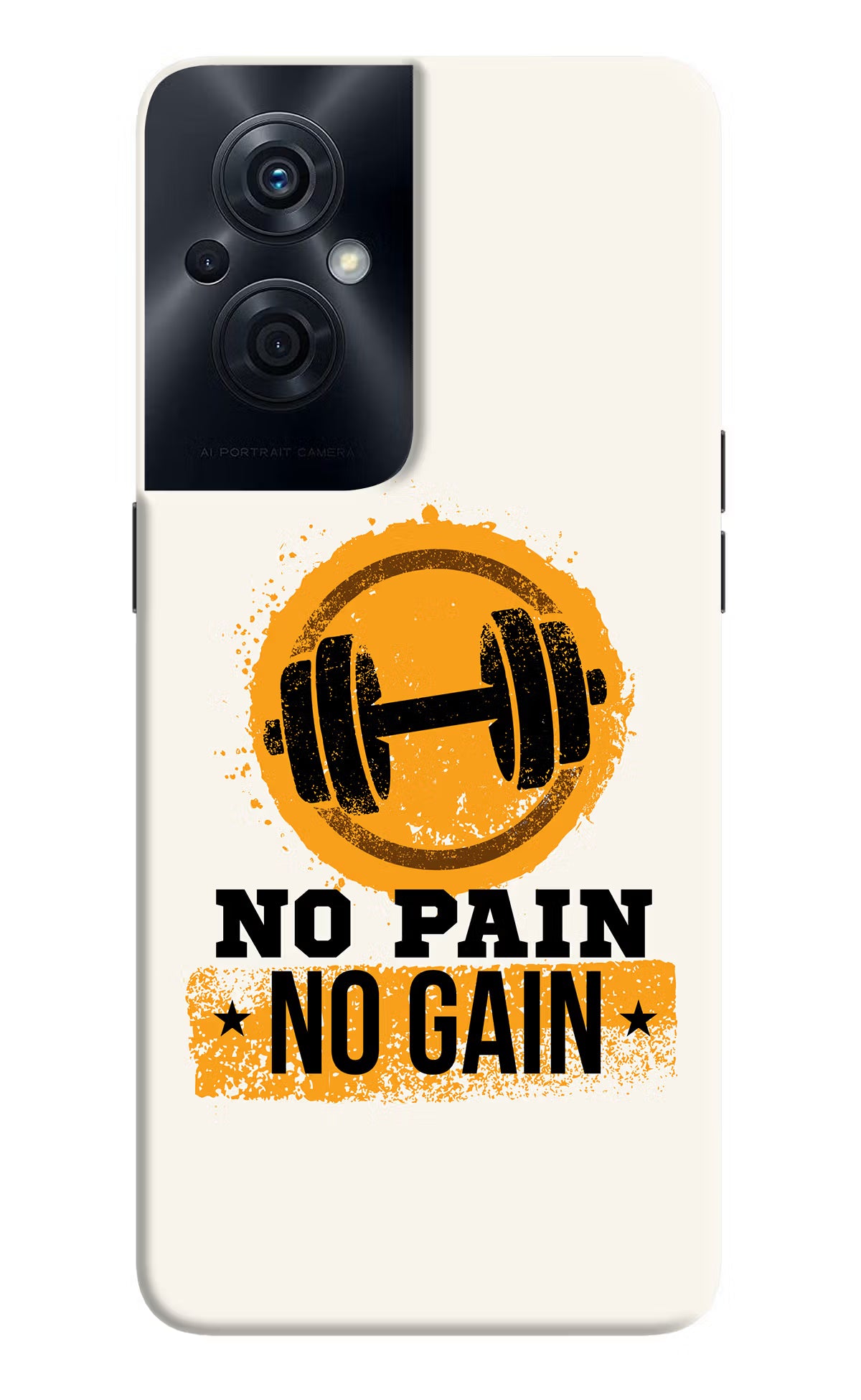 No Pain No Gain OPPO F21s Pro 5G Back Cover - No Pain No Gain OPPO F21s Pro 5G Back Cover No Pain No Gain OPPO F21s Pro 5G Back Cover