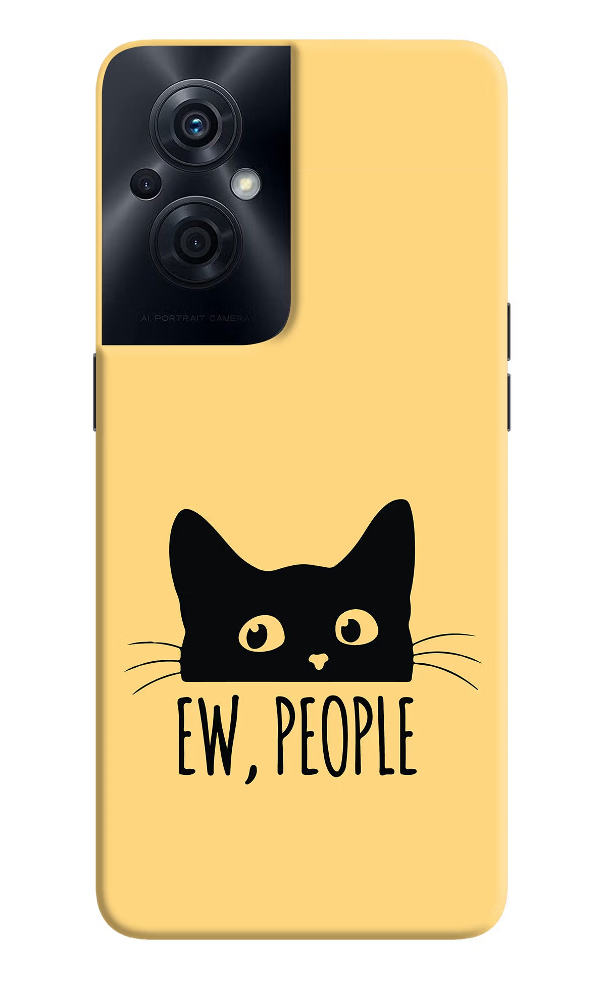Ew People Catitude OPPO F21s Pro 5G Back Cover - Ew People Catitude OPPO F21s Pro 5G Back Cover Ew People Catitude OPPO F21s Pro 5G Back Cover