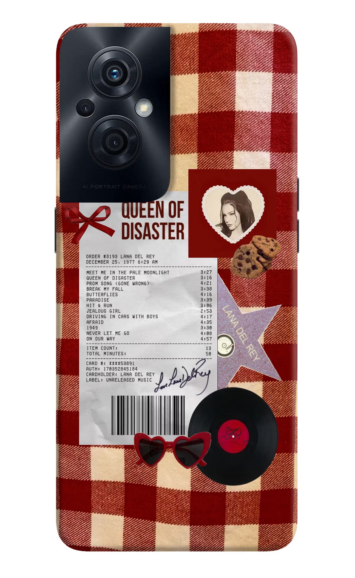 Queen of Disaster OPPO F21s Pro 5G Back Cover - Queen of Disaster OPPO F21s Pro 5G Back Cover Queen of Disaster OPPO F21s Pro 5G Back Cover