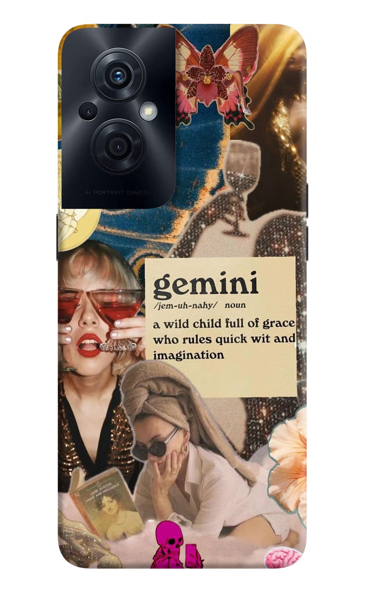 Gemini Zodiac OPPO F21s Pro 5G Back Cover - Gemini Zodiac OPPO F21s Pro 5G Back Cover Gemini Zodiac OPPO F21s Pro 5G Back Cover