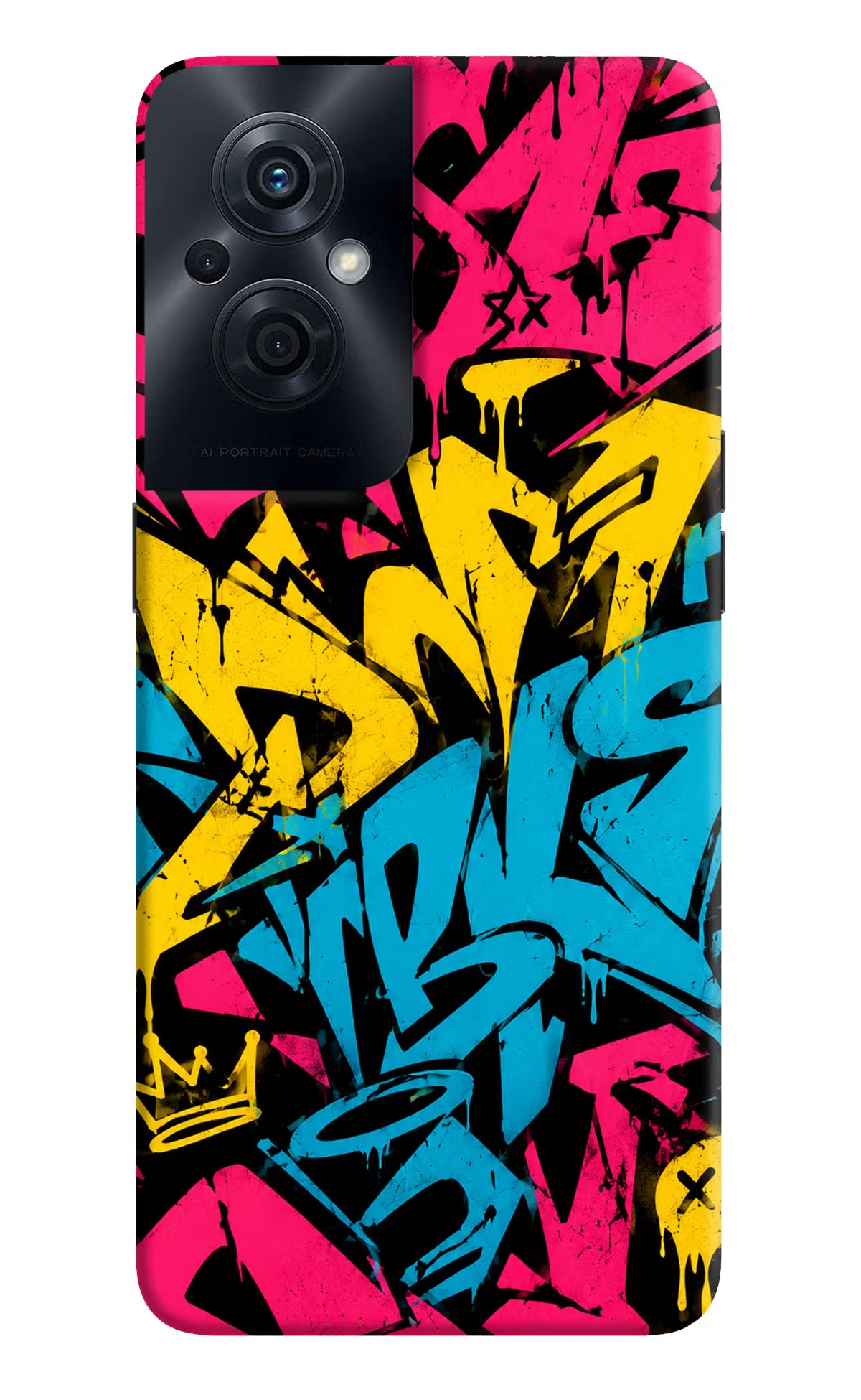 Graffiti Vibe OPPO F21s Pro 5G Back Cover - Graffiti Vibe OPPO F21s Pro 5G Back Cover Graffiti Vibe OPPO F21s Pro 5G Back Cover