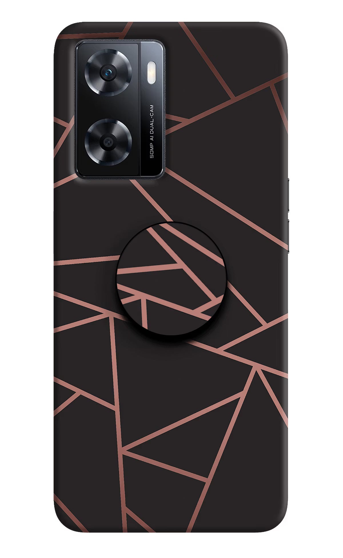 Geometric Pattern OPPO A77s Pop Case - Geometric Pattern OPPO A77s Pop Case Geometric Pattern OPPO A77s Pop Case