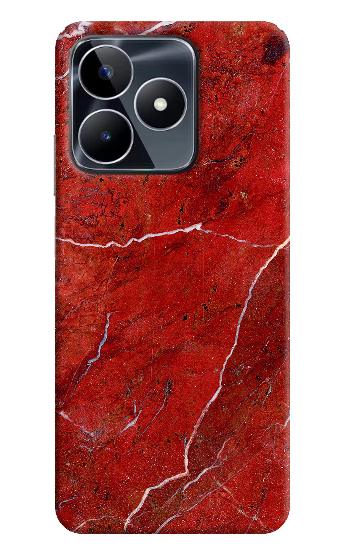 Red Marble Design Realme Narzo N53 Back Cover - Red Marble Design Realme Narzo N53 Back Cover Red Marble Design Realme Narzo N53 Back Cover